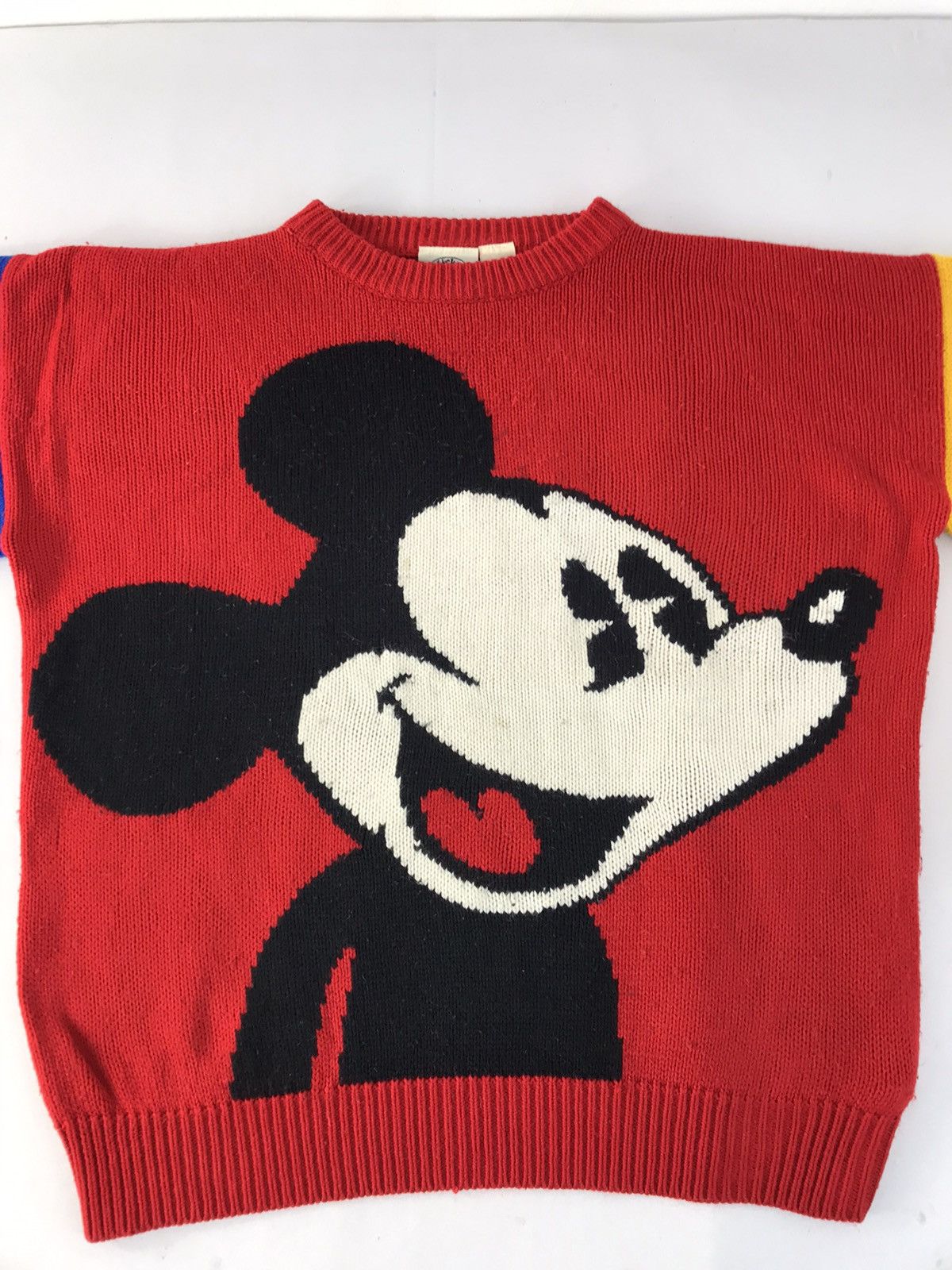 Disney Disney Mickey Mouse Colour Block Big Character Knit Wear Size US XL / EU 56 / 4 - 2 Thumbnail