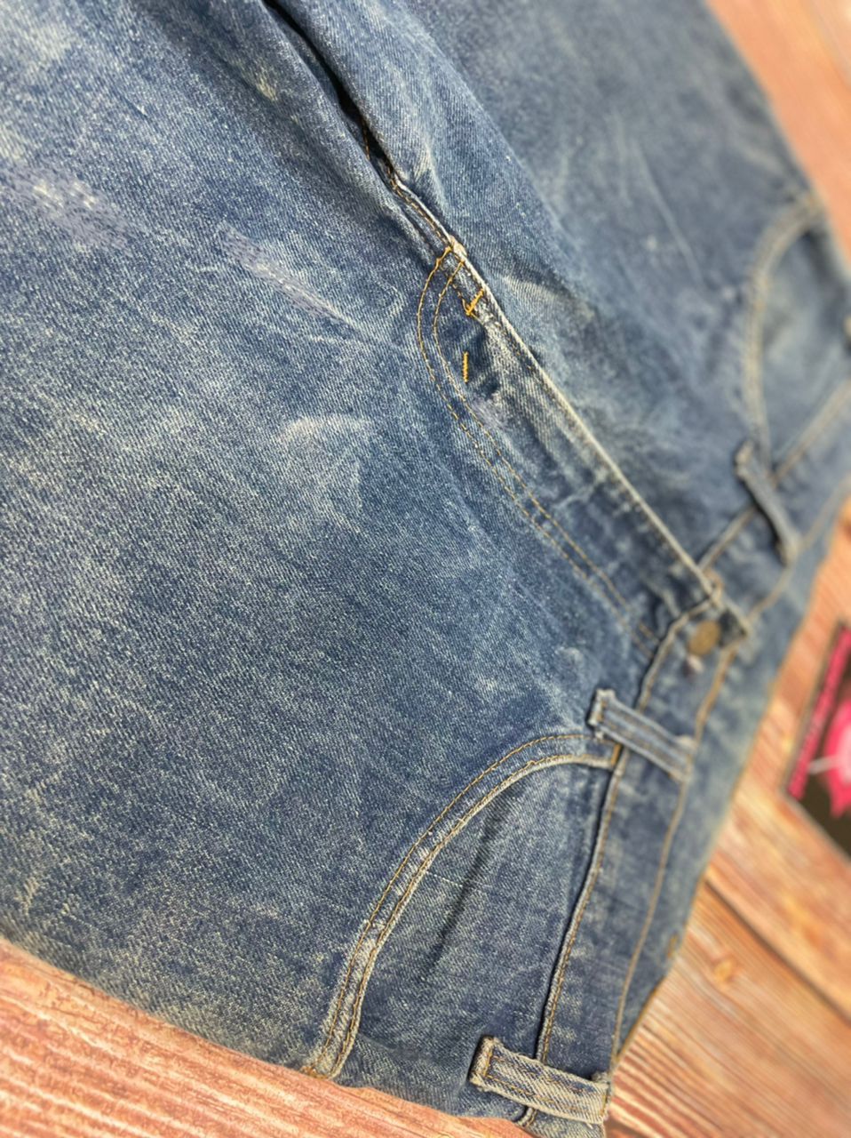 Levi's Levis 684 Bell Bottom Flare Bootcut Orange Tab Jeans #4 Size US 32 / EU 48 - 8 Thumbnail
