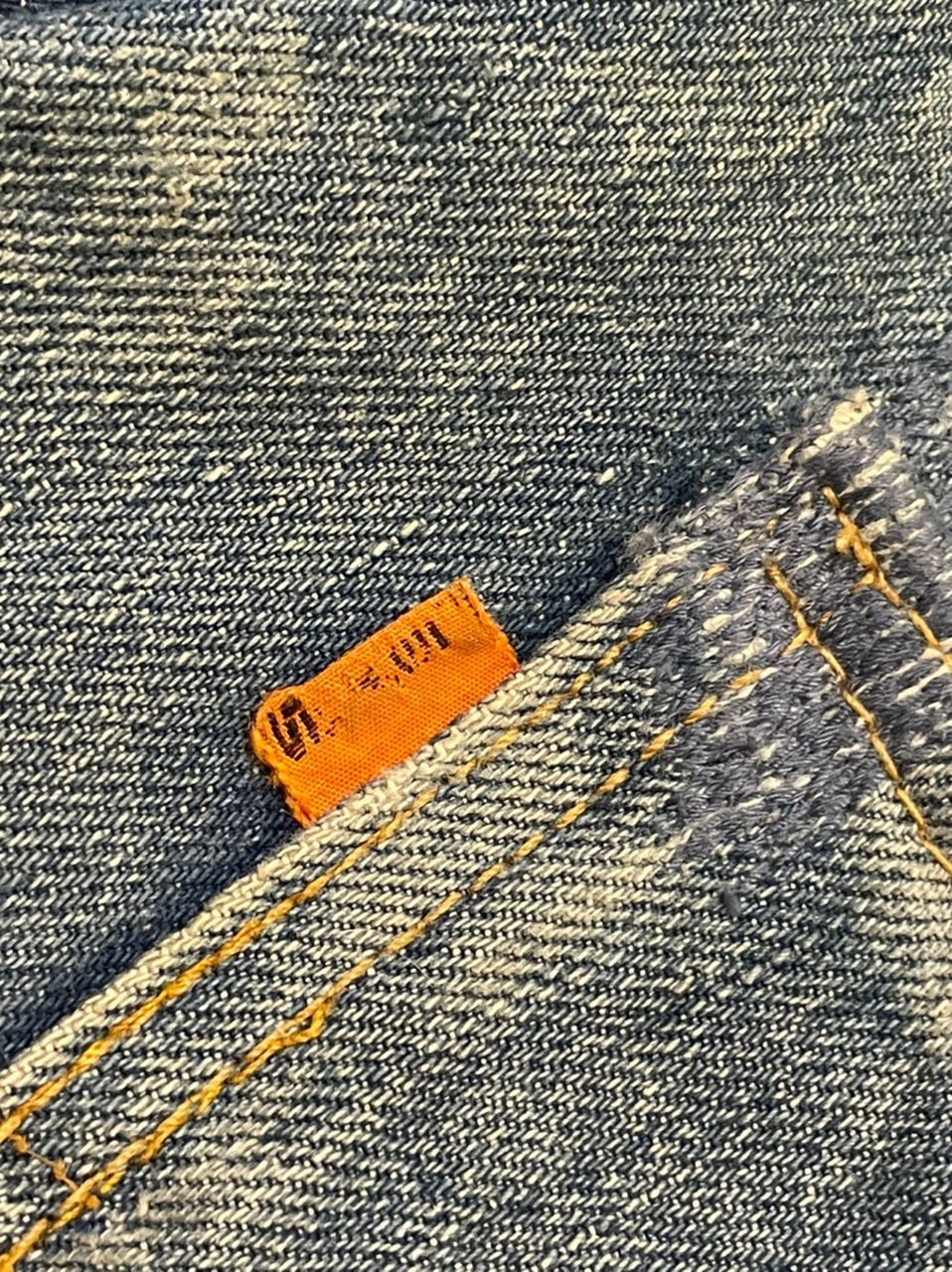 Levi's Levis 684 Bell Bottom Flare Bootcut Orange Tab Jeans #4 Size US 32 / EU 48 - 9 Thumbnail