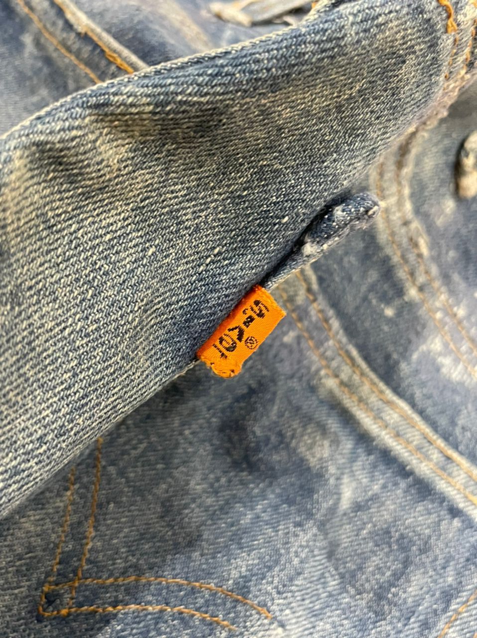 Levi's Levis 684 Bell Bottom Flare Bootcut Orange Tab Jeans #4 Size US 32 / EU 48 - 2 Thumbnail