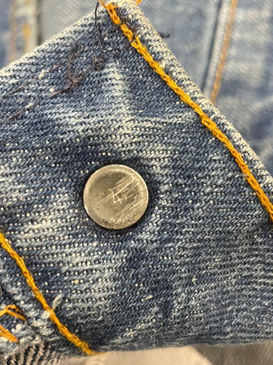 Levi's Levis 684 Bell Bottom Flare Bootcut Orange Tab Jeans #4 Size US 32 / EU 48 - 4 Thumbnail