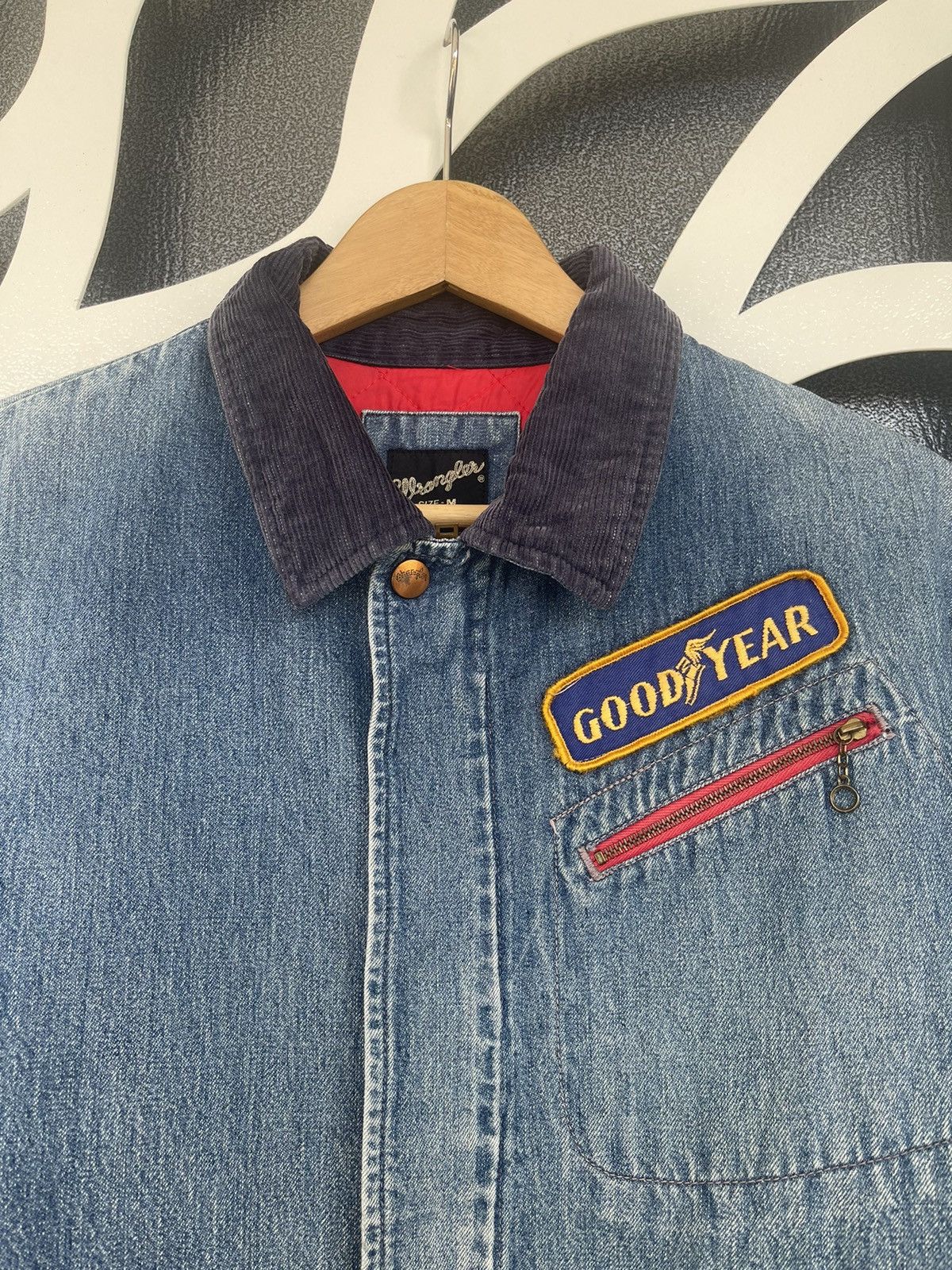 Vintage VINTAGE WRANGLER DENIM JACKET Size US M / EU 48-50 / 2 - 5 Thumbnail