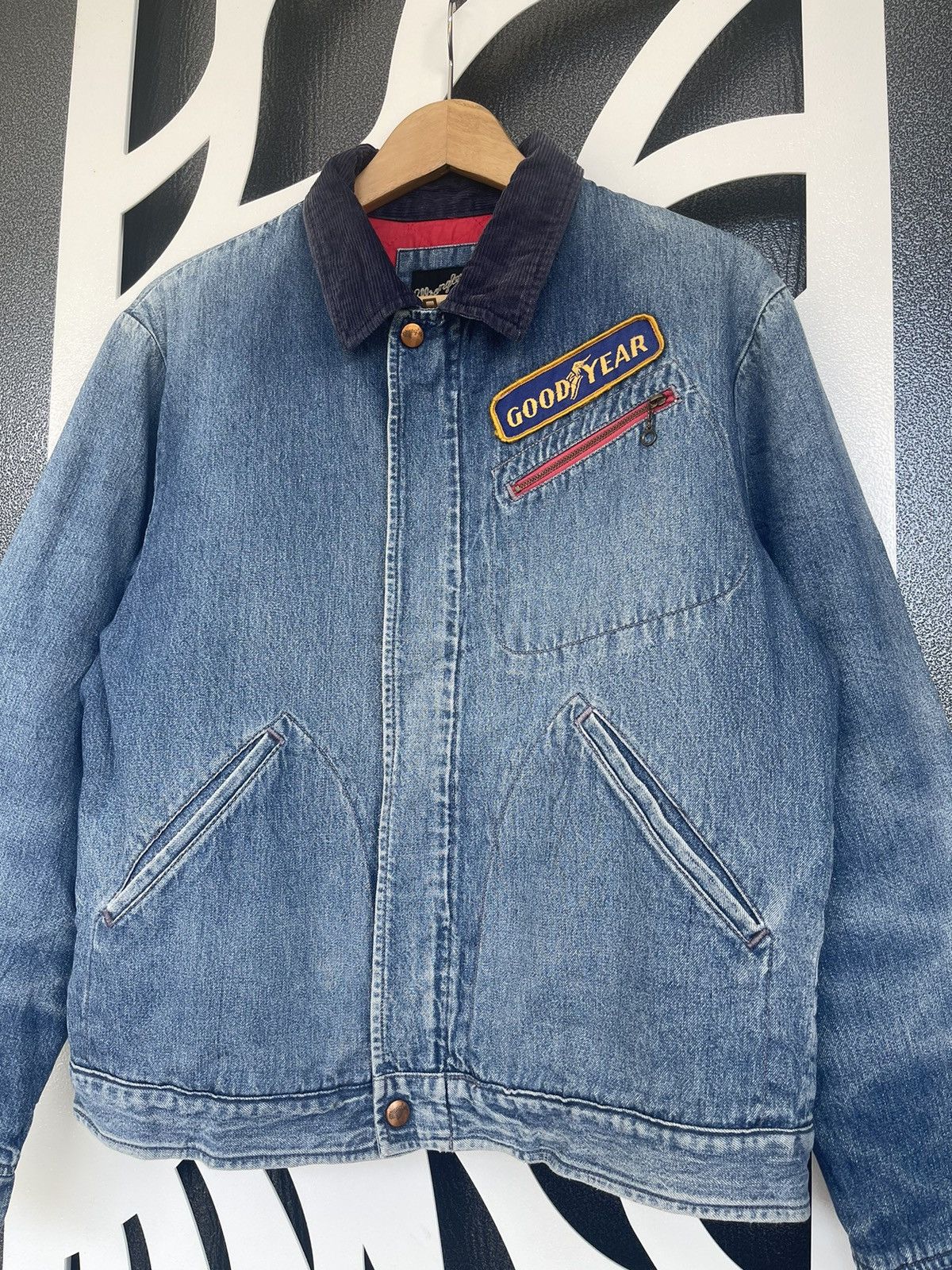 Vintage VINTAGE WRANGLER DENIM JACKET Size US M / EU 48-50 / 2 - 2 Thumbnail