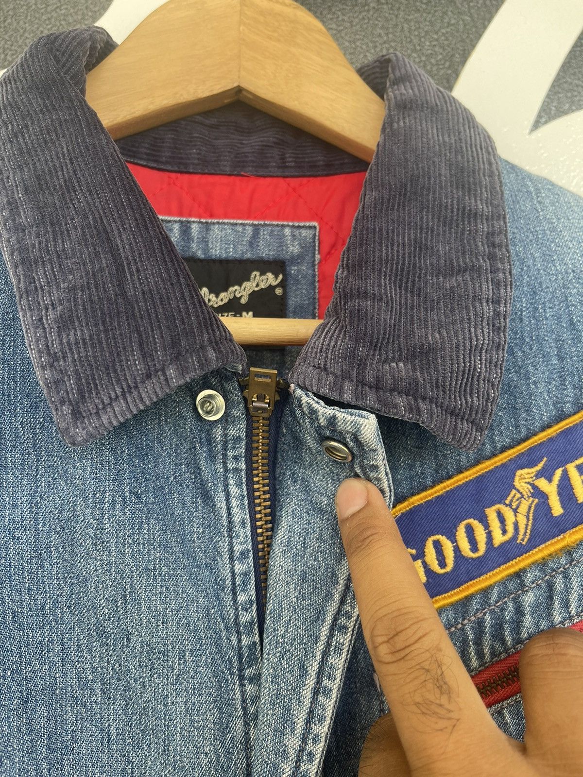 Vintage VINTAGE WRANGLER DENIM JACKET Size US M / EU 48-50 / 2 - 8 Thumbnail