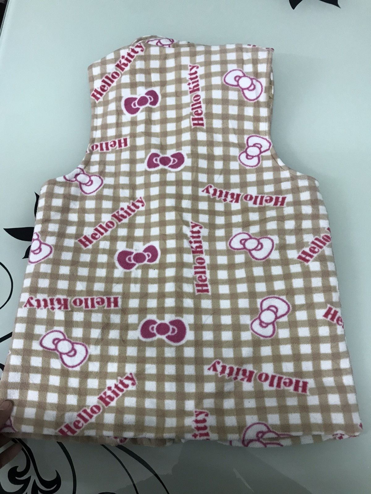 Japanese Brand 🔥Hello Kitty Fleece Vest Jacket Size XS / US 0-2 / IT 36-38 - 8 Thumbnail