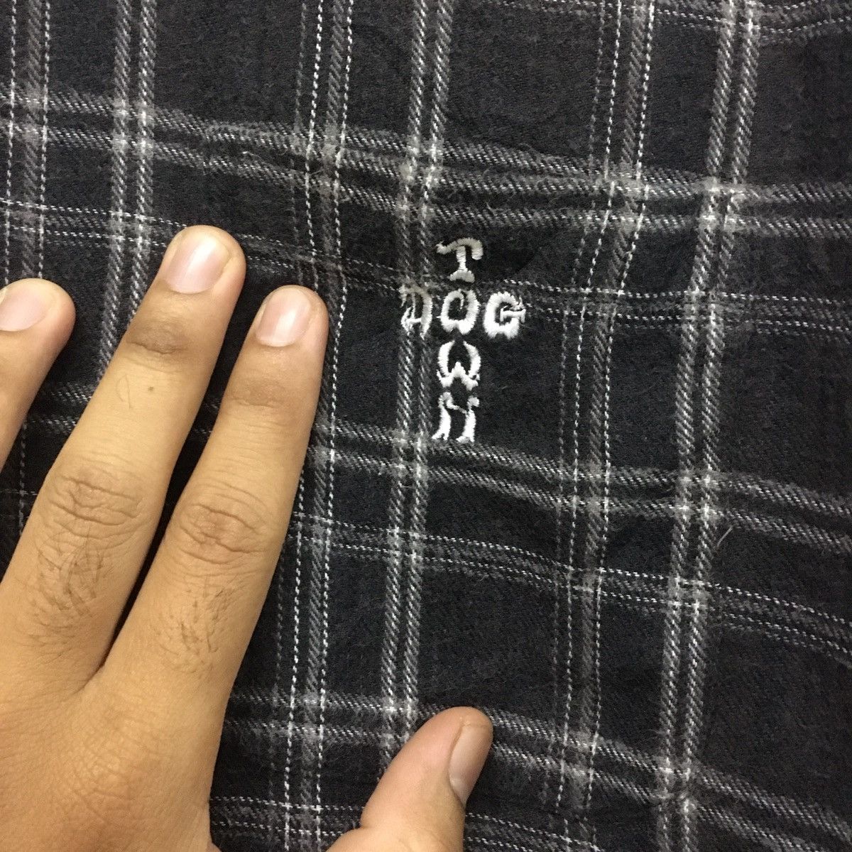 Dogtown Vintage Dogtown Flannel Button Up Shirt Size US XXL / EU 58 / 5 - 6 Thumbnail