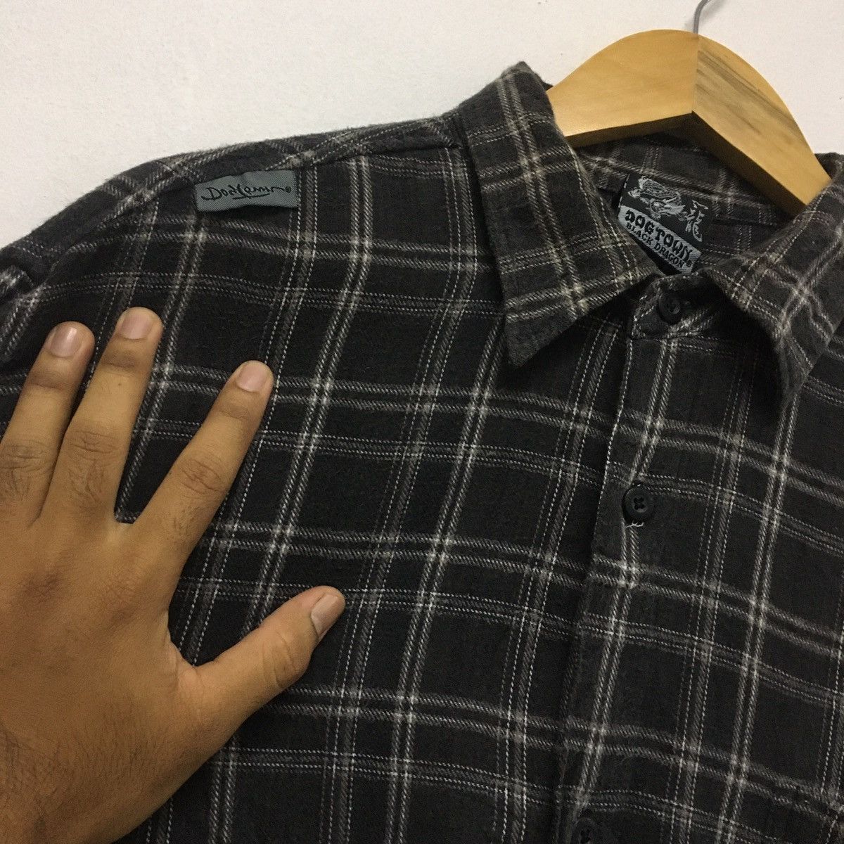 Dogtown Vintage Dogtown Flannel Button Up Shirt Size US XXL / EU 58 / 5 - 5 Thumbnail