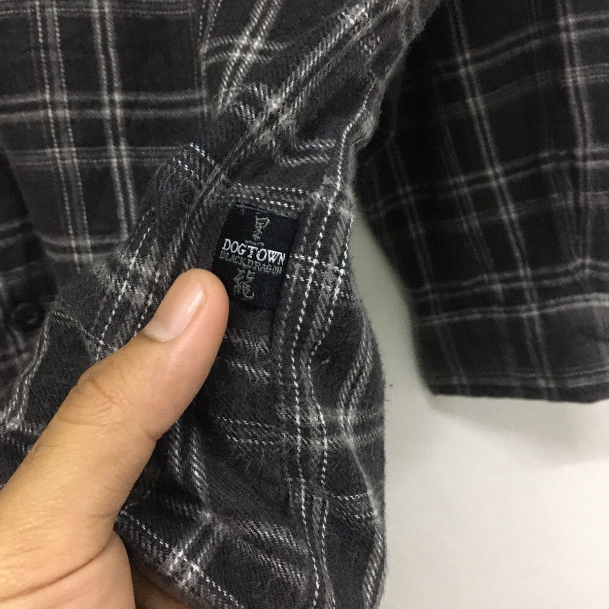 Dogtown Vintage Dogtown Flannel Button Up Shirt Size US XXL / EU 58 / 5 - 8 Thumbnail