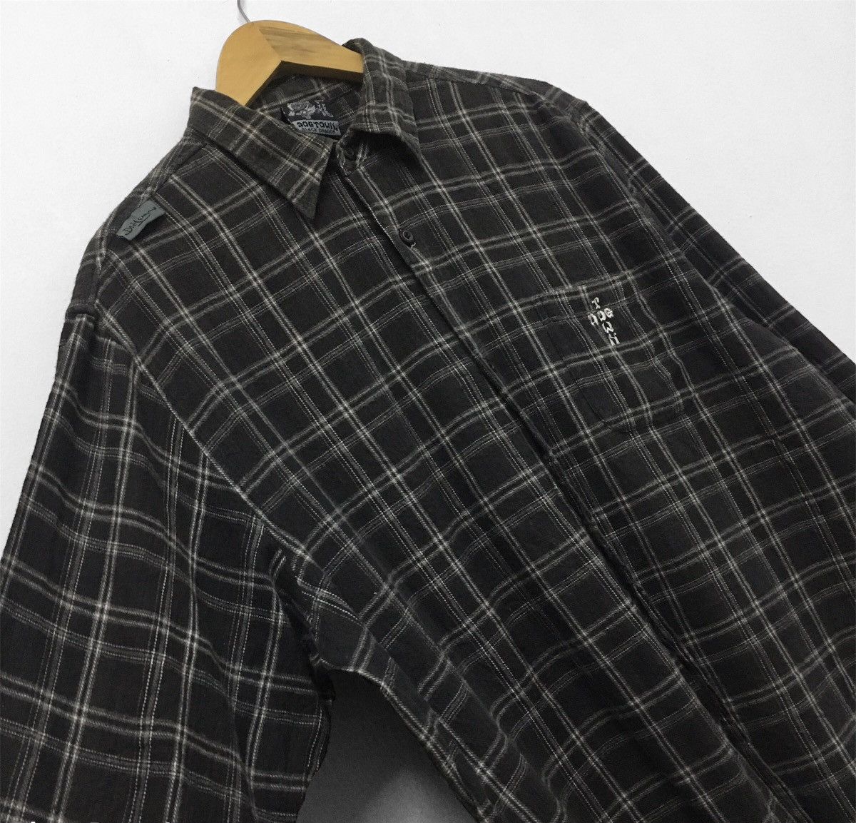 Dogtown Vintage Dogtown Flannel Button Up Shirt Size US XXL / EU 58 / 5 - 4 Thumbnail