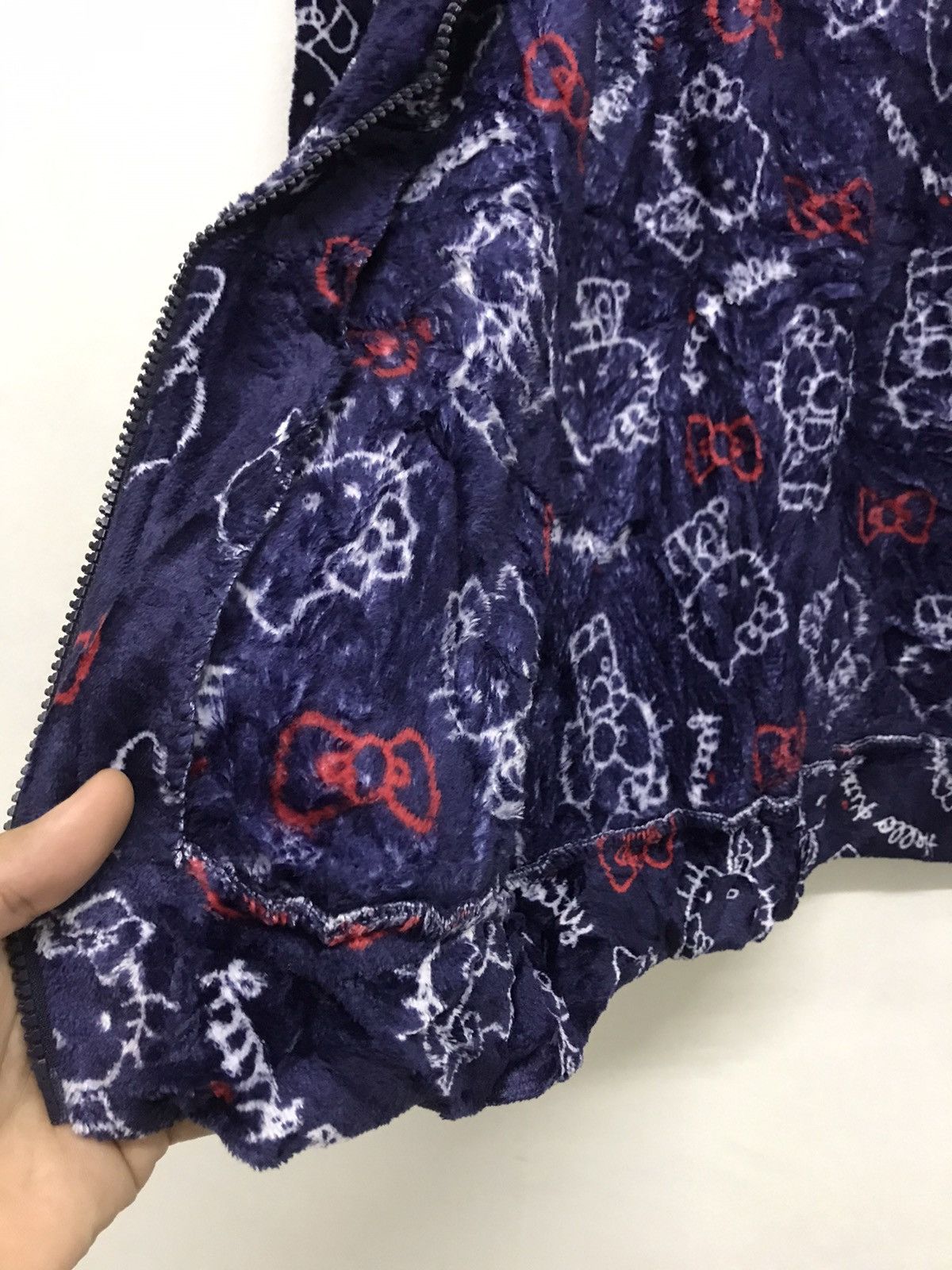 Disney Nice❗️Hello Kitty Printed Fleeces Sweater Size US S / EU 44-46 / 1 - 8 Thumbnail