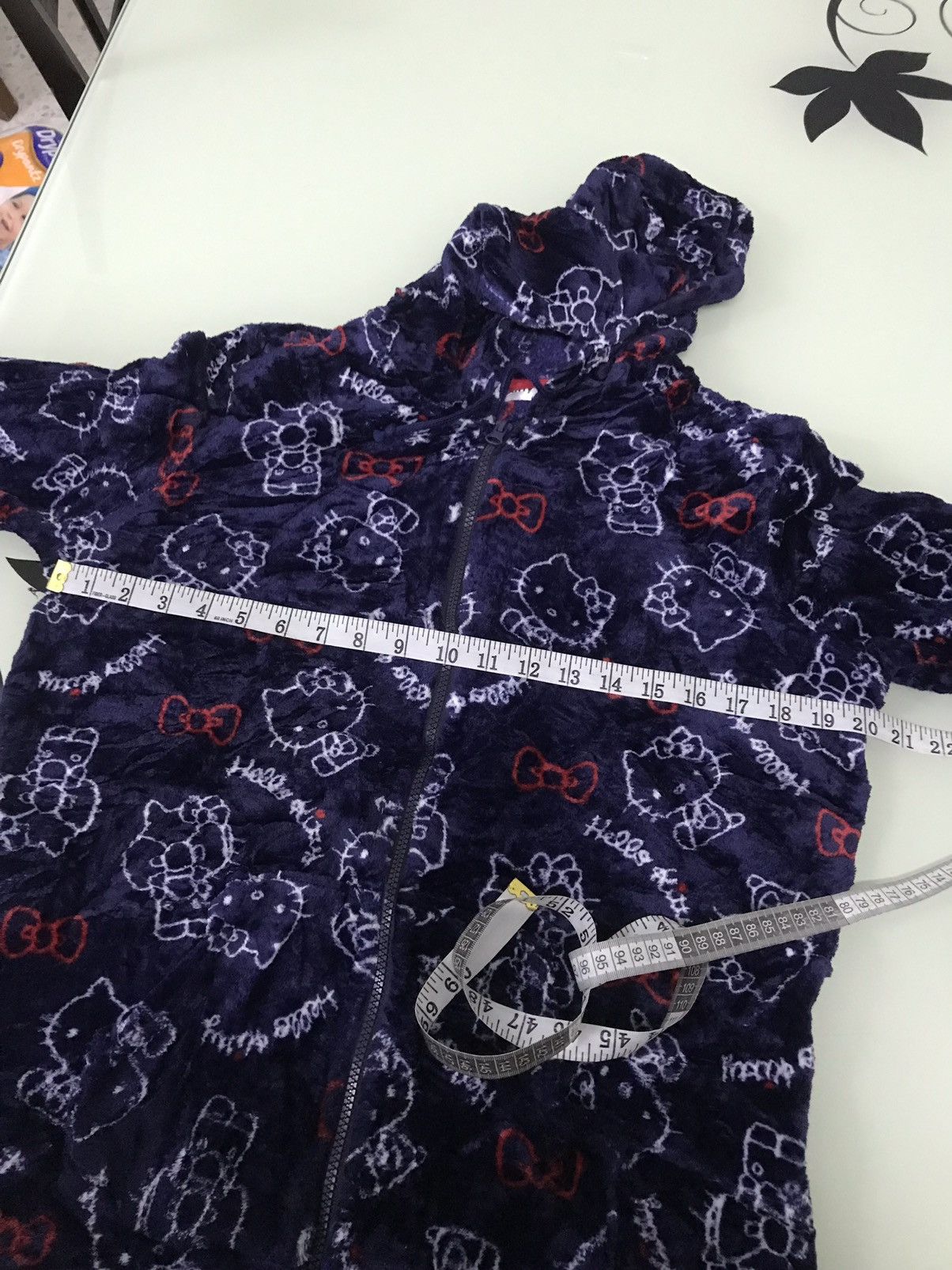 Disney Nice❗️Hello Kitty Printed Fleeces Sweater Size US S / EU 44-46 / 1 - 12 Thumbnail