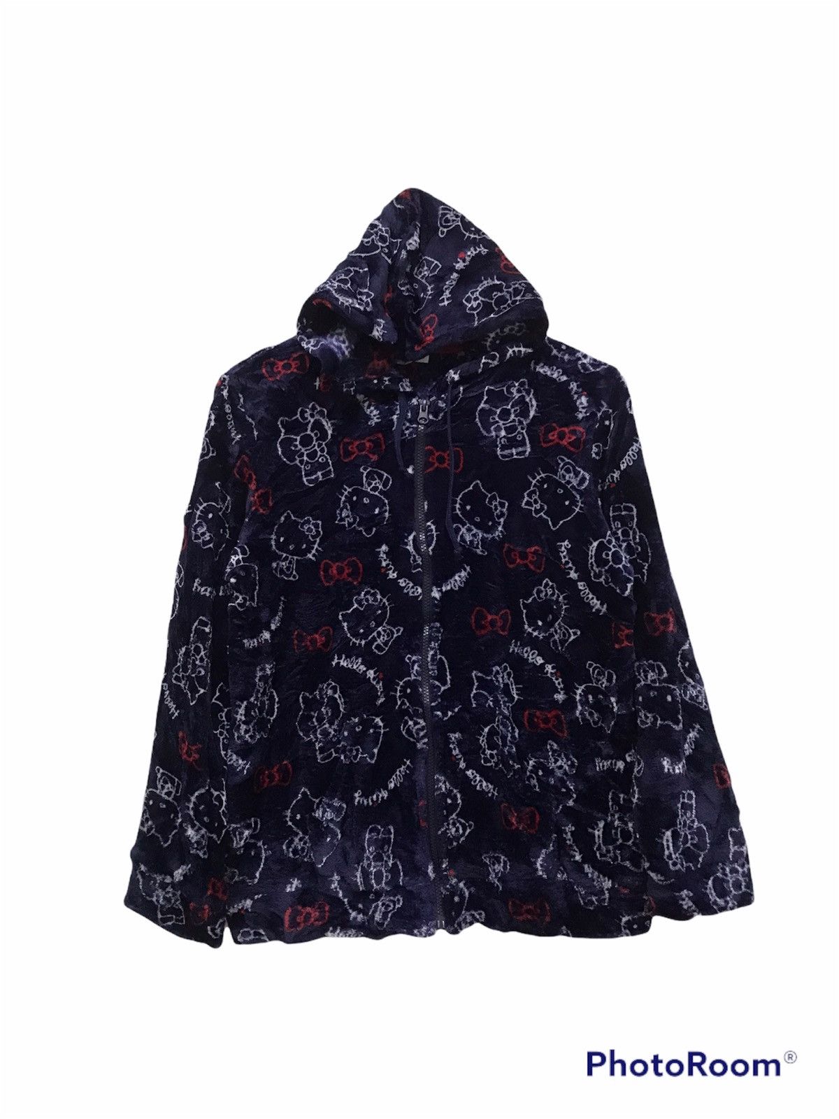 Disney Nice❗️Hello Kitty Printed Fleeces Sweater Size US S / EU 44-46 / 1 - 1 Thumbnail