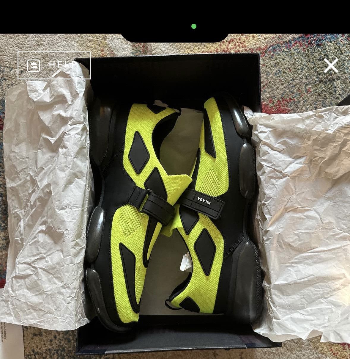 Prada Prada Cloubburst Green Size US 13 / EU 46 - 4 Thumbnail