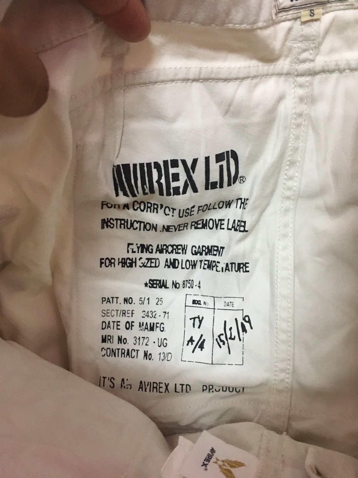 Avirex Vintage Avirex Big Logo Cargo Monkey Pants Size 30" / US 8 / IT 44 - 10 Thumbnail