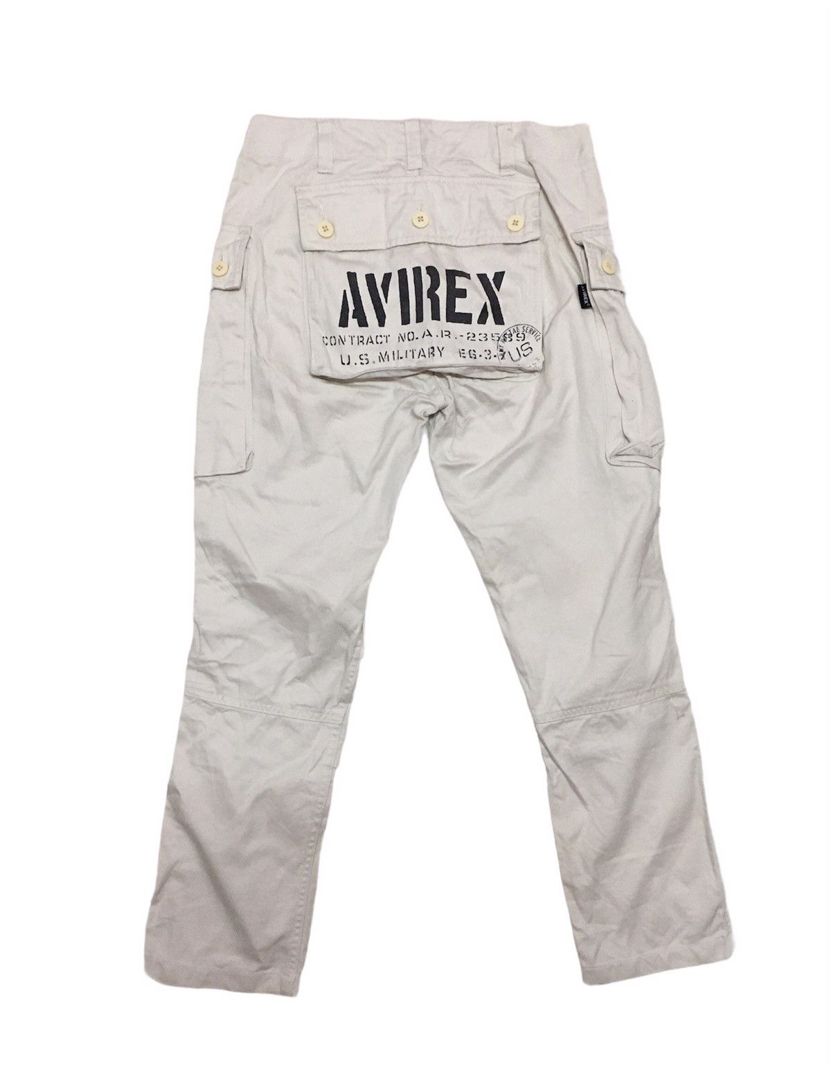Avirex Vintage Avirex Big Logo Cargo Monkey Pants Size 30" / US 8 / IT 44 - 1 Thumbnail