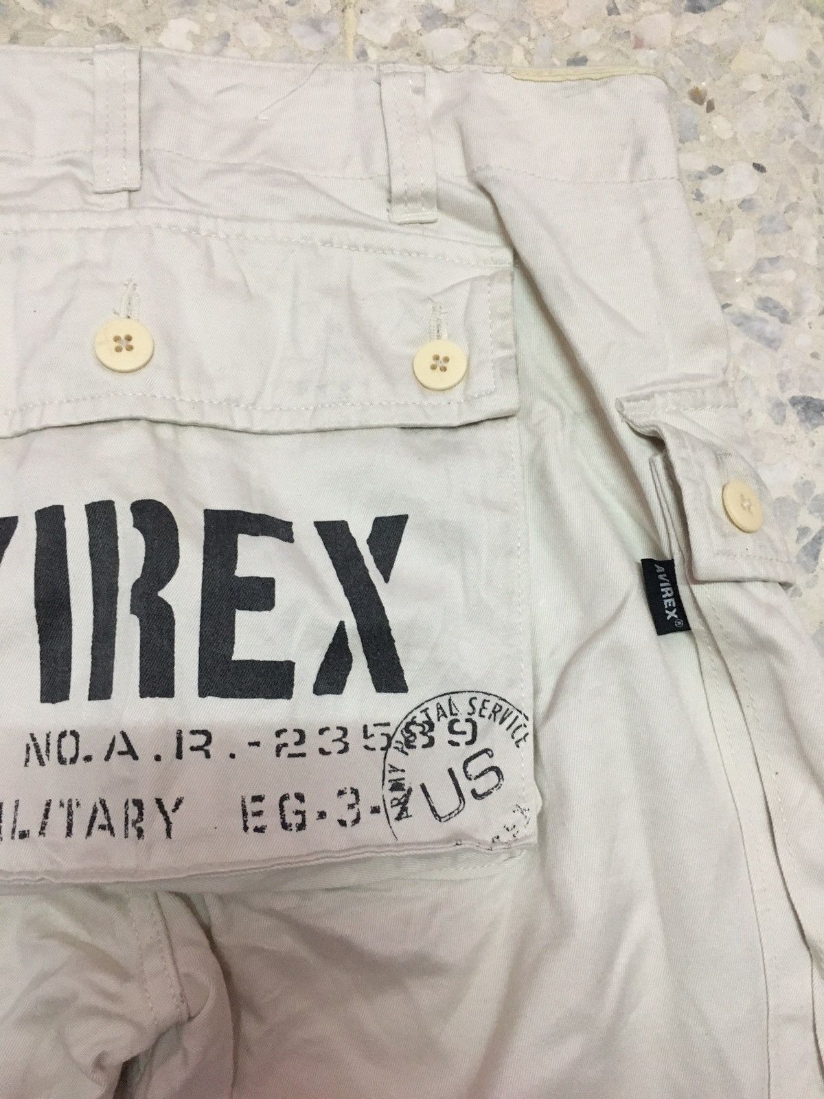 Avirex Vintage Avirex Big Logo Cargo Monkey Pants Size 30" / US 8 / IT 44 - 4 Thumbnail