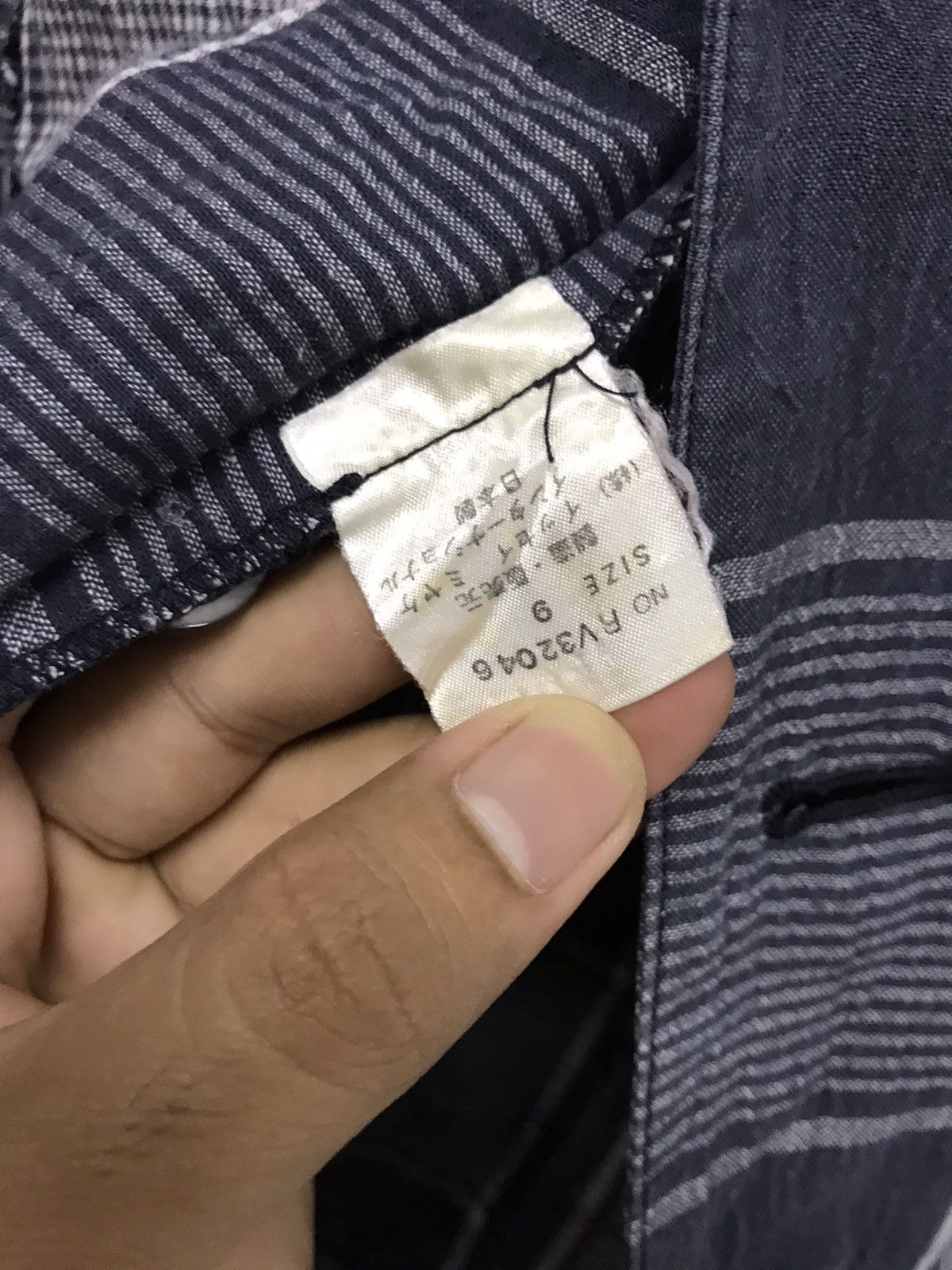 Issey Miyake Vintage I.S Issey Miyake Gingham Light Layer Blazer Jacket Size US L / EU 52-54 / 3 - 14 Thumbnail