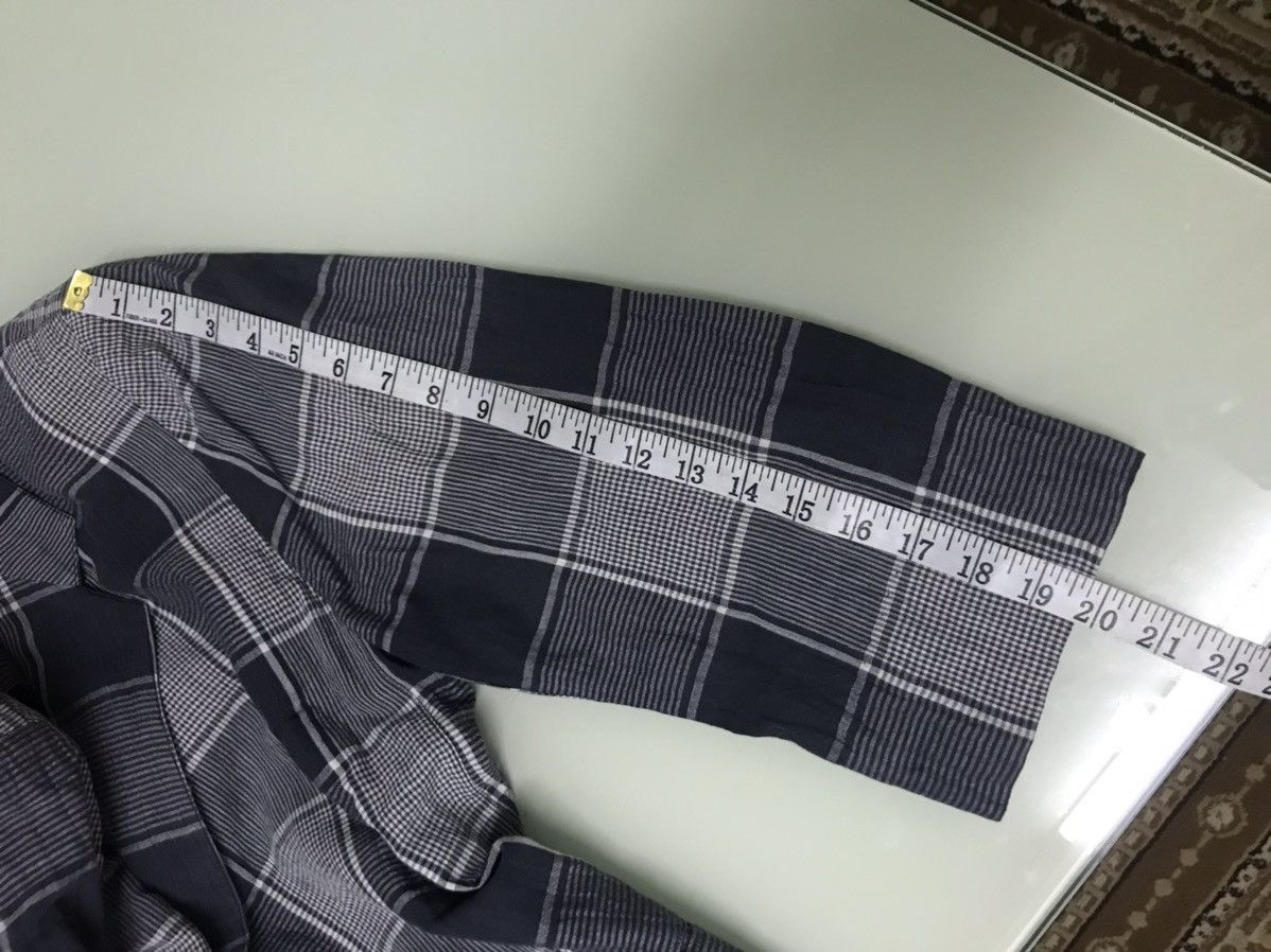 Issey Miyake Vintage I.S Issey Miyake Gingham Light Layer Blazer Jacket Size US L / EU 52-54 / 3 - 21 Thumbnail