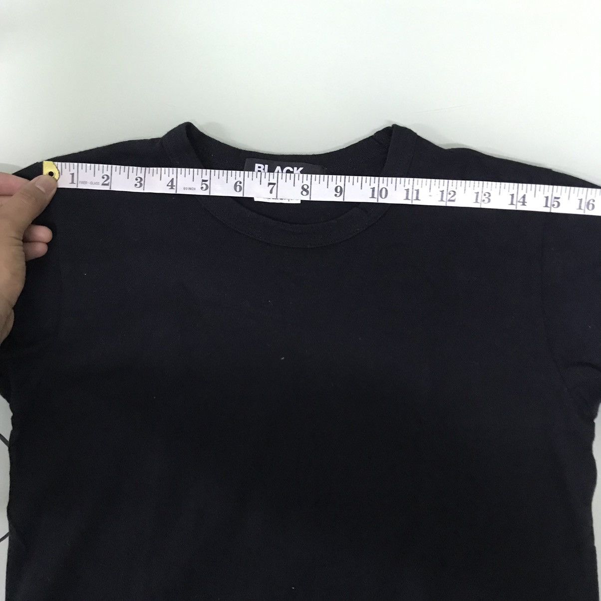 Comme des Garcons Vintage Comme des Garcons x Black T-Shirt Size S / US 4 / IT 40 - 14 Thumbnail