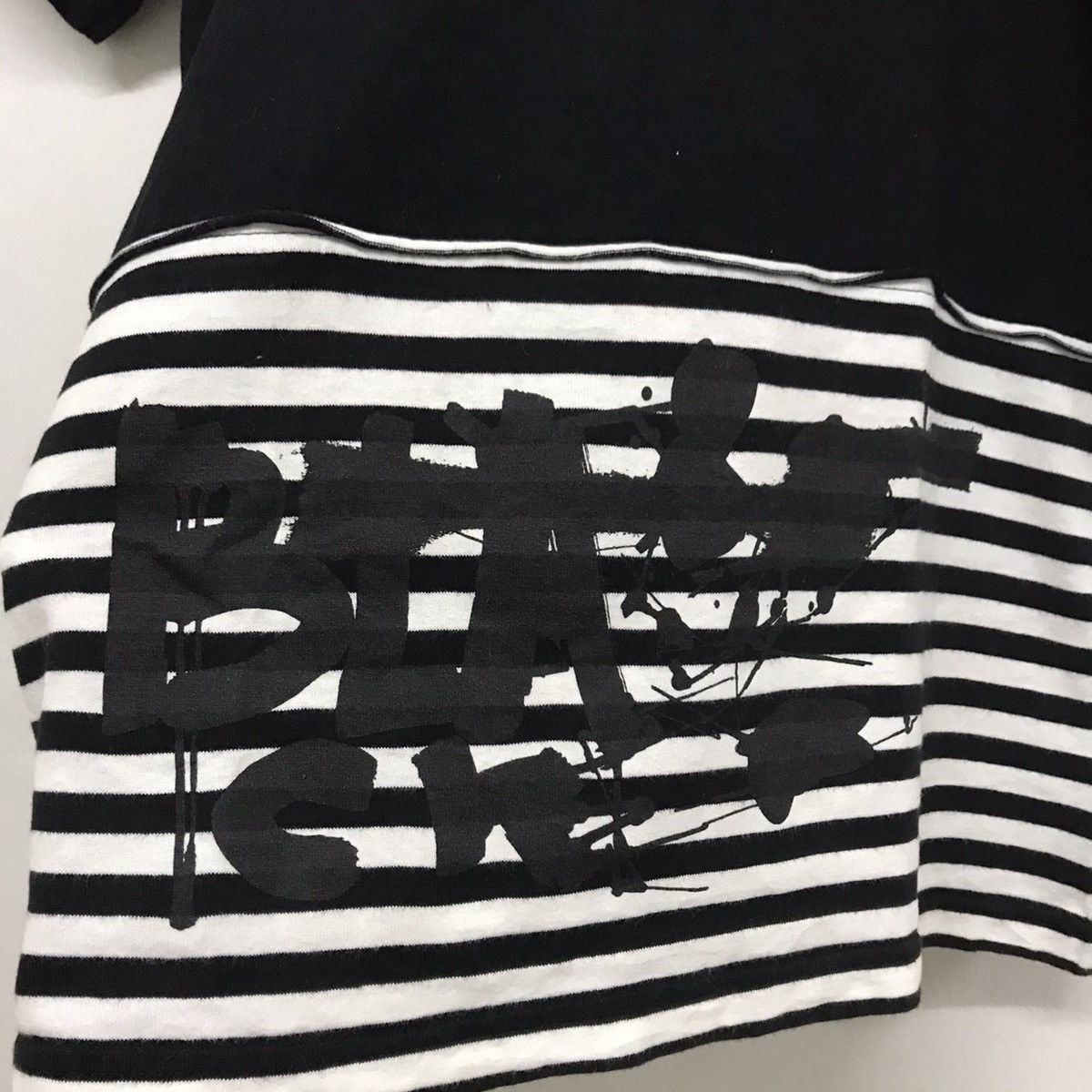 Comme des Garcons Vintage Comme des Garcons x Black T-Shirt Size S / US 4 / IT 40 - 7 Thumbnail