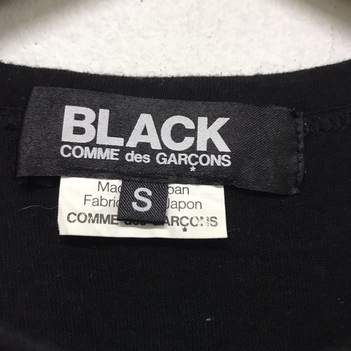 Comme des Garcons Vintage Comme des Garcons x Black T-Shirt Size S / US 4 / IT 40 - 6 Thumbnail