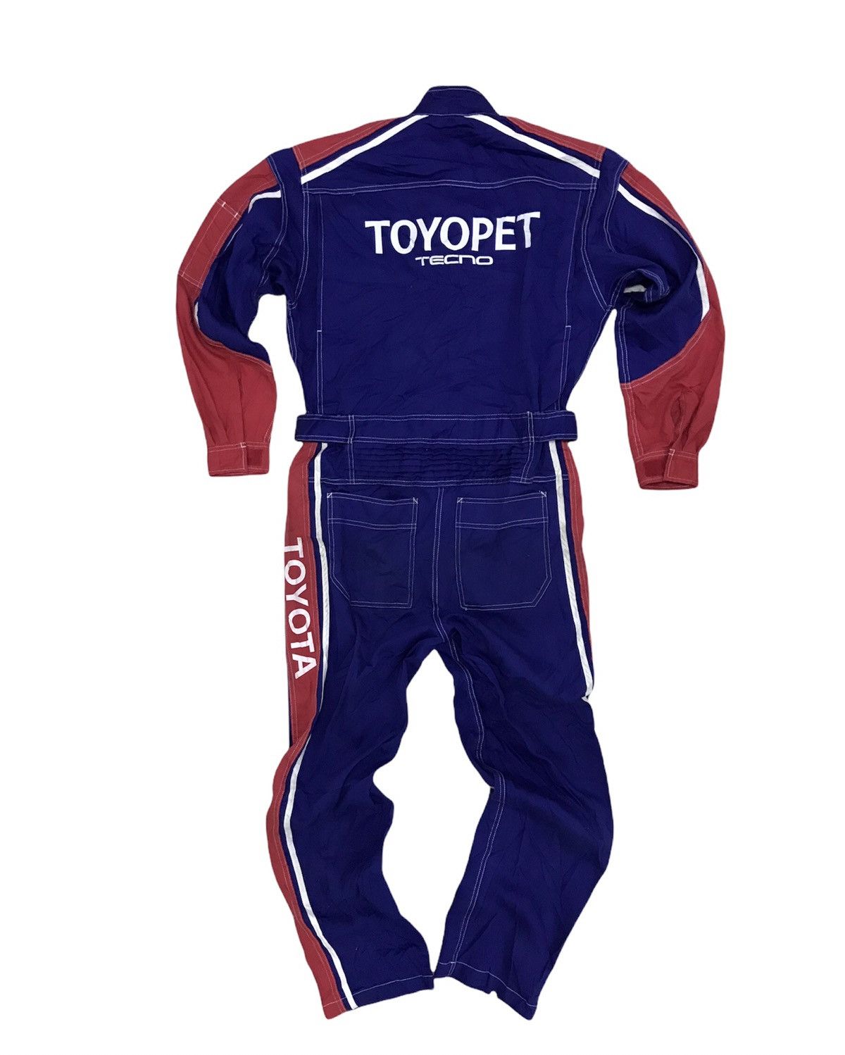 Japanese Brand Rare❗️Toyota Toyopet Tecno Motorsport Team Coverall/Jumpsuit Size US L / EU 52-54 / 3 - 1 Thumbnail