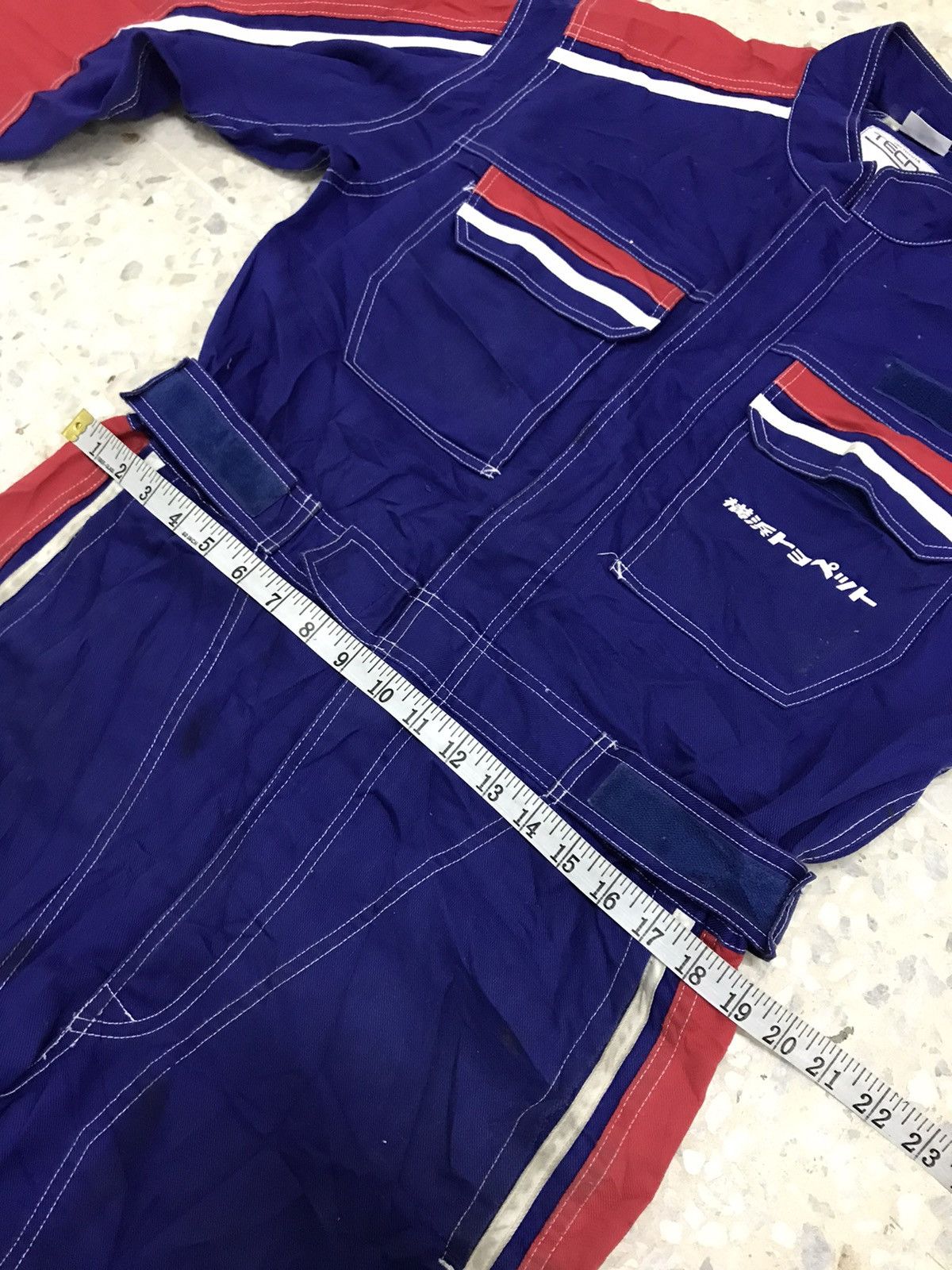 Japanese Brand Rare❗️Toyota Toyopet Tecno Motorsport Team Coverall/Jumpsuit Size US L / EU 52-54 / 3 - 16 Thumbnail