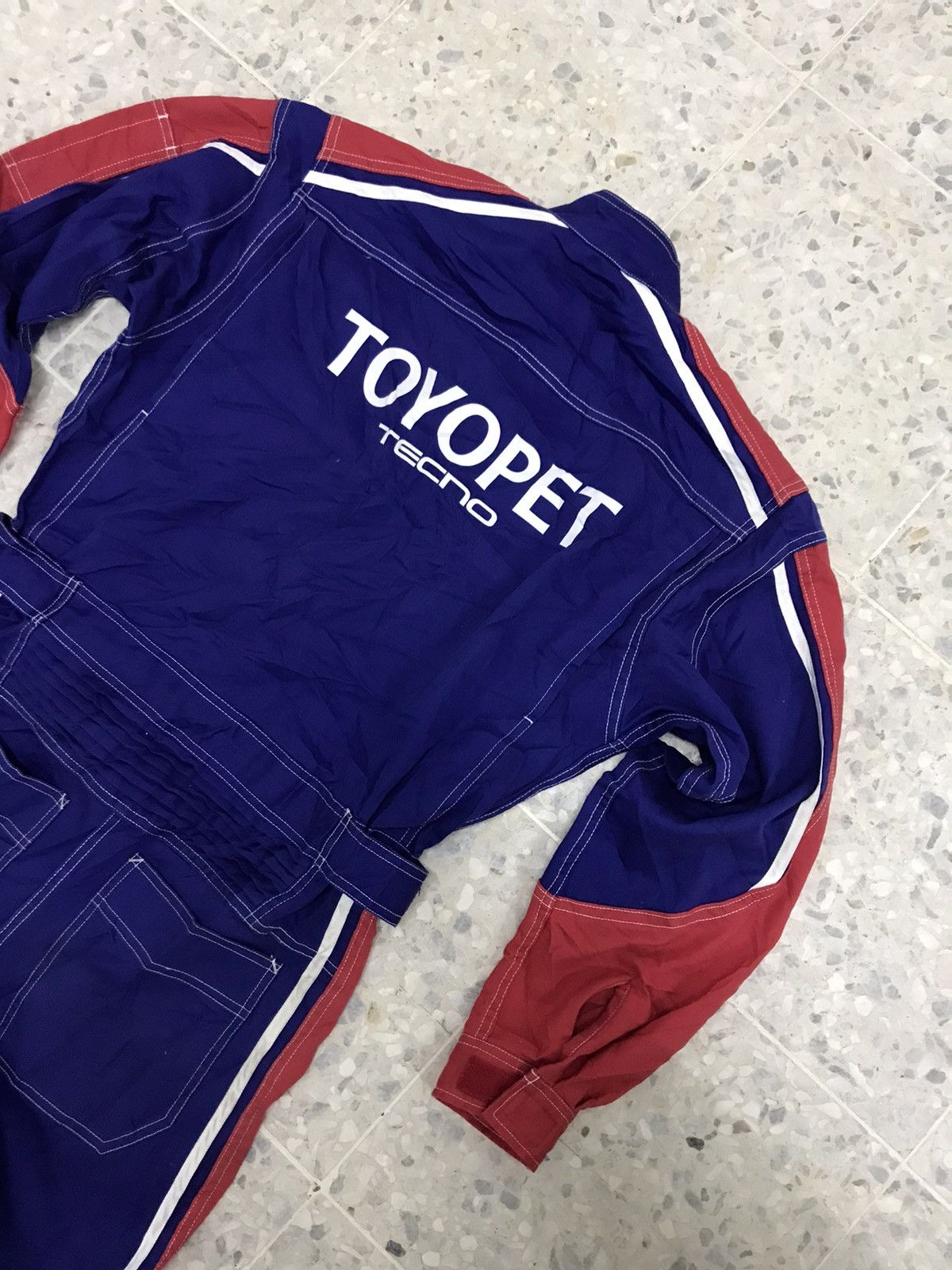Japanese Brand Rare❗️Toyota Toyopet Tecno Motorsport Team Coverall/Jumpsuit Size US L / EU 52-54 / 3 - 3 Thumbnail