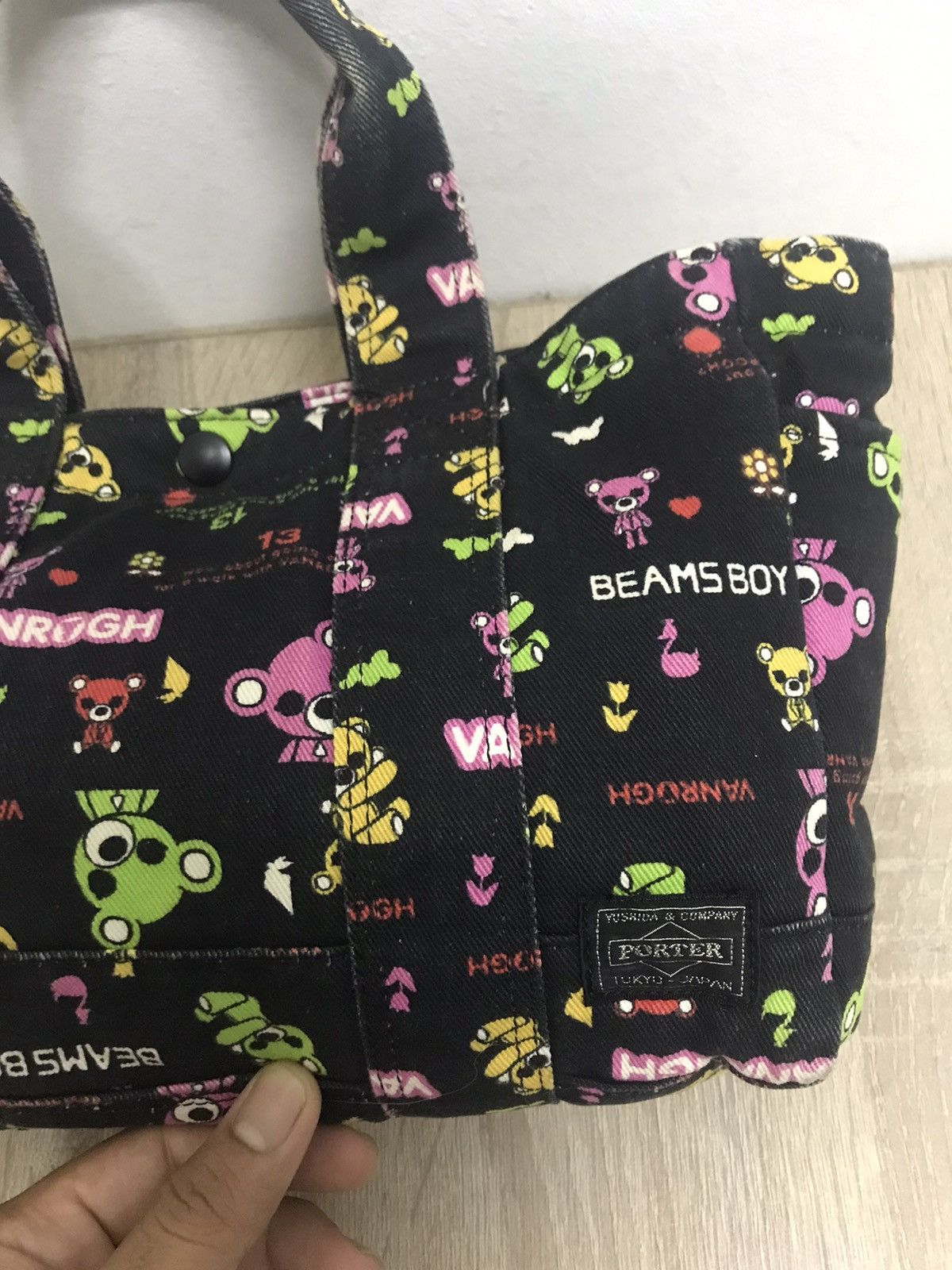 Beams Plus Rare❗️Porter x Beams Boys x Vanrogh Tote Bag Small Size ONE SIZE - 3 Thumbnail