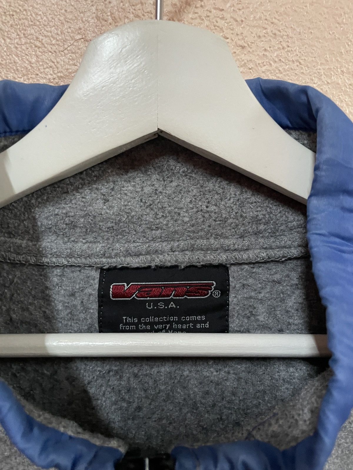 Vans Vintage VANS USA pullover Fleece Jacket Thermal Blocktech L Size US L / EU 52-54 / 3 - 6 Thumbnail