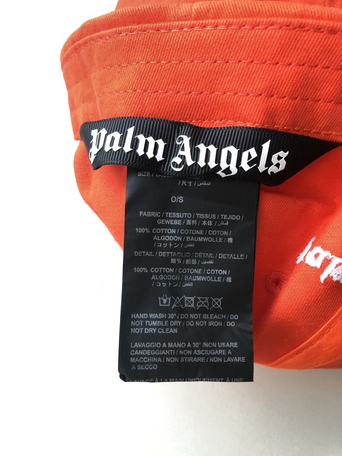 Palm Angels Classic Logo Baseball Cap Size ONE SIZE - 4 Thumbnail