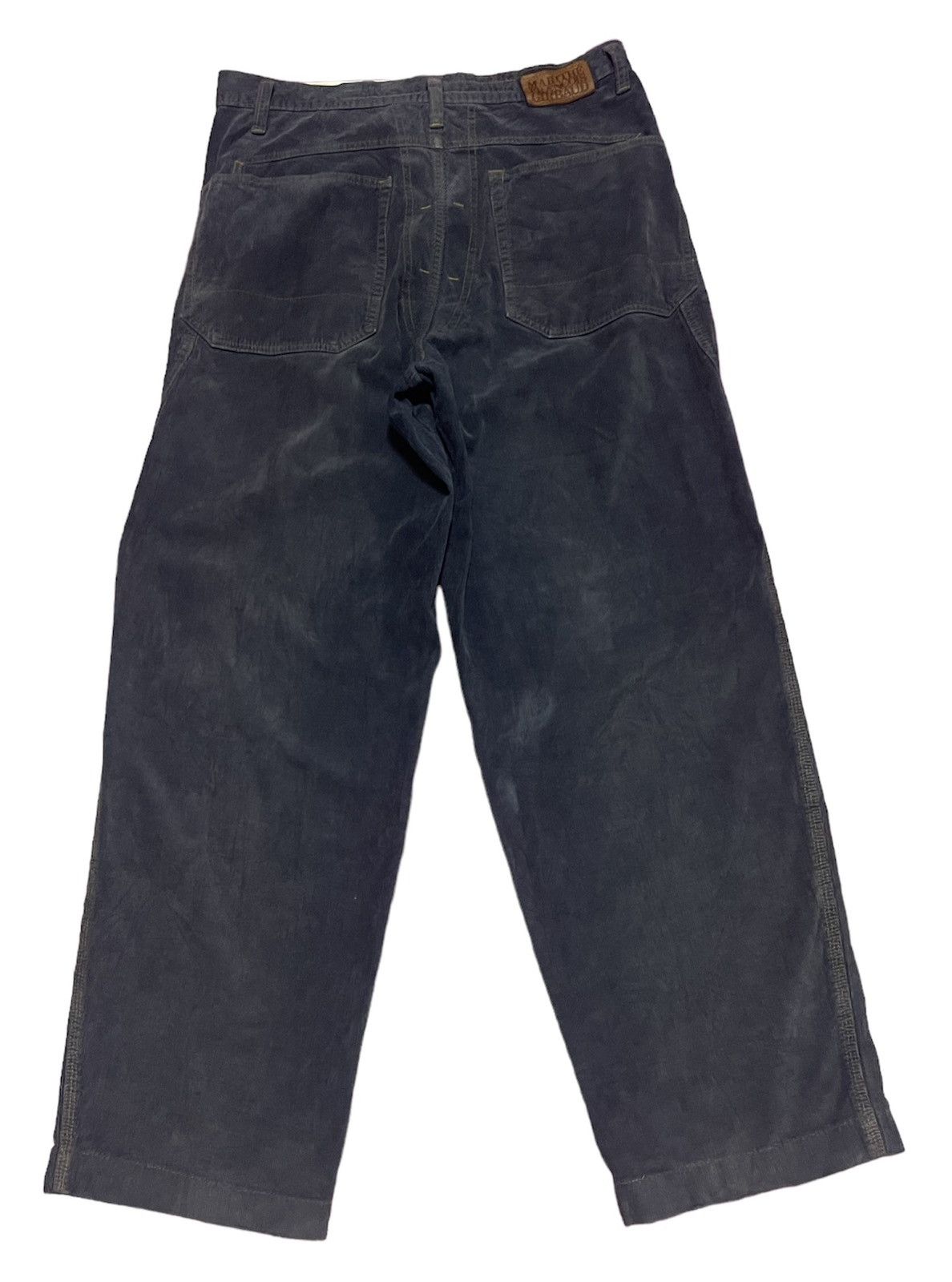 Marithe + Francois Girbaud 🔥RARE🔥MARITHE FRANCOIS GIRBAUD VELVET PANTS JAPAN Size US 33 - 2 Thumbnail