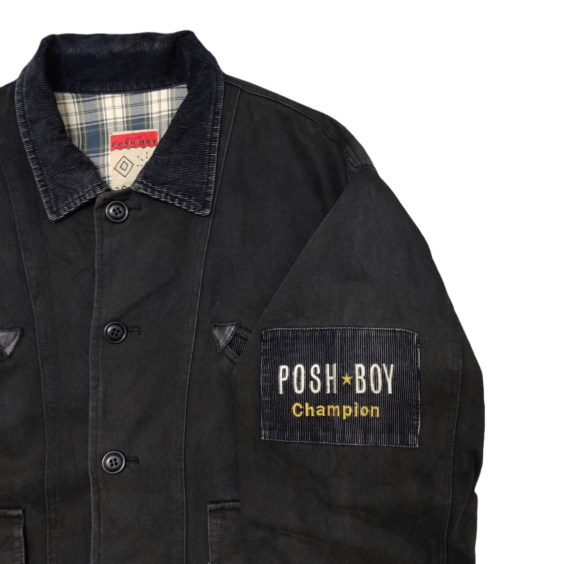 Japanese Brand Vintage 80's Posh Boy Champion Jacket 6 Pockets Embroidery Size US L / EU 52-54 / 3 - 7 Thumbnail