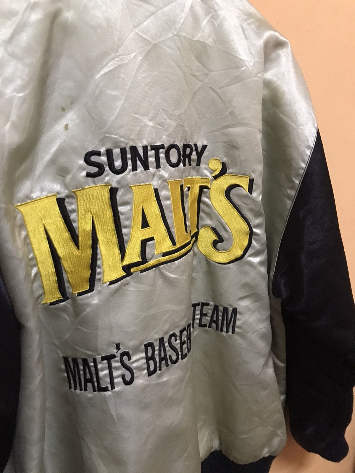 MLB × Vintage ‼️VTG SUNTORY MALTS BASEBALL TEAM ‼️ Size US L / EU 52-54 / 3 - 3 Thumbnail
