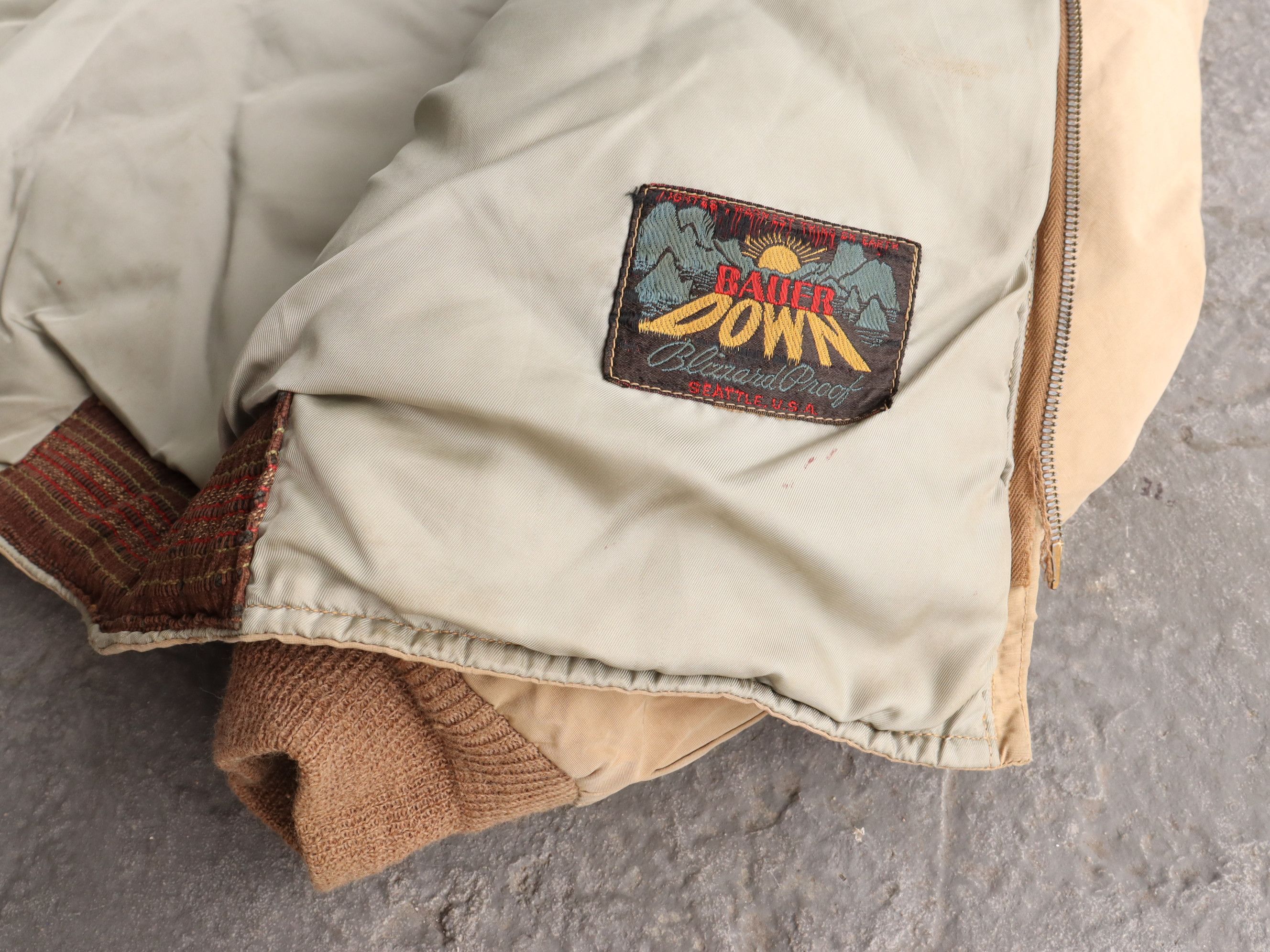 Eddie Bauer × Vintage Vtg 50's Eddie Bauer Blizzard Proof Goose Down Puffer Jacket Size US M / EU 48-50 / 2 - 24 Thumbnail
