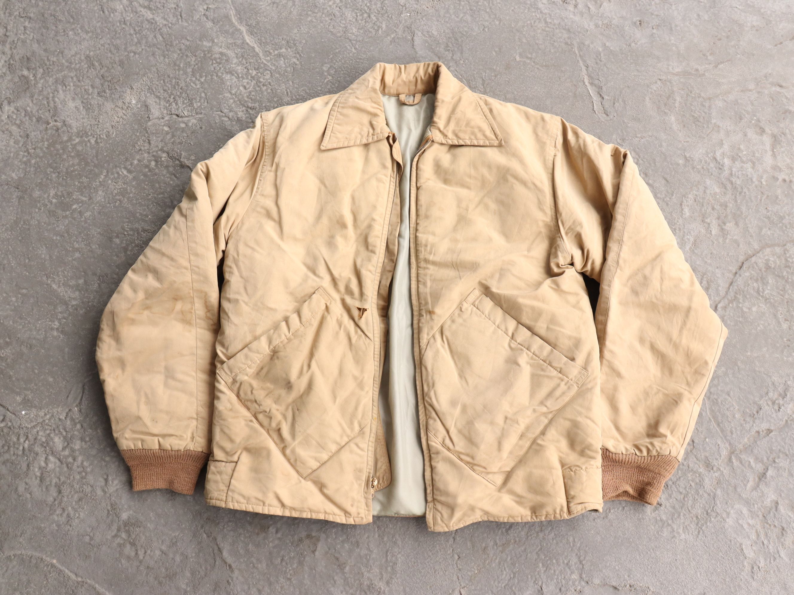 Eddie Bauer × Vintage Vtg 50's Eddie Bauer Blizzard Proof Goose Down Puffer Jacket Size US M / EU 48-50 / 2 - 2 Thumbnail