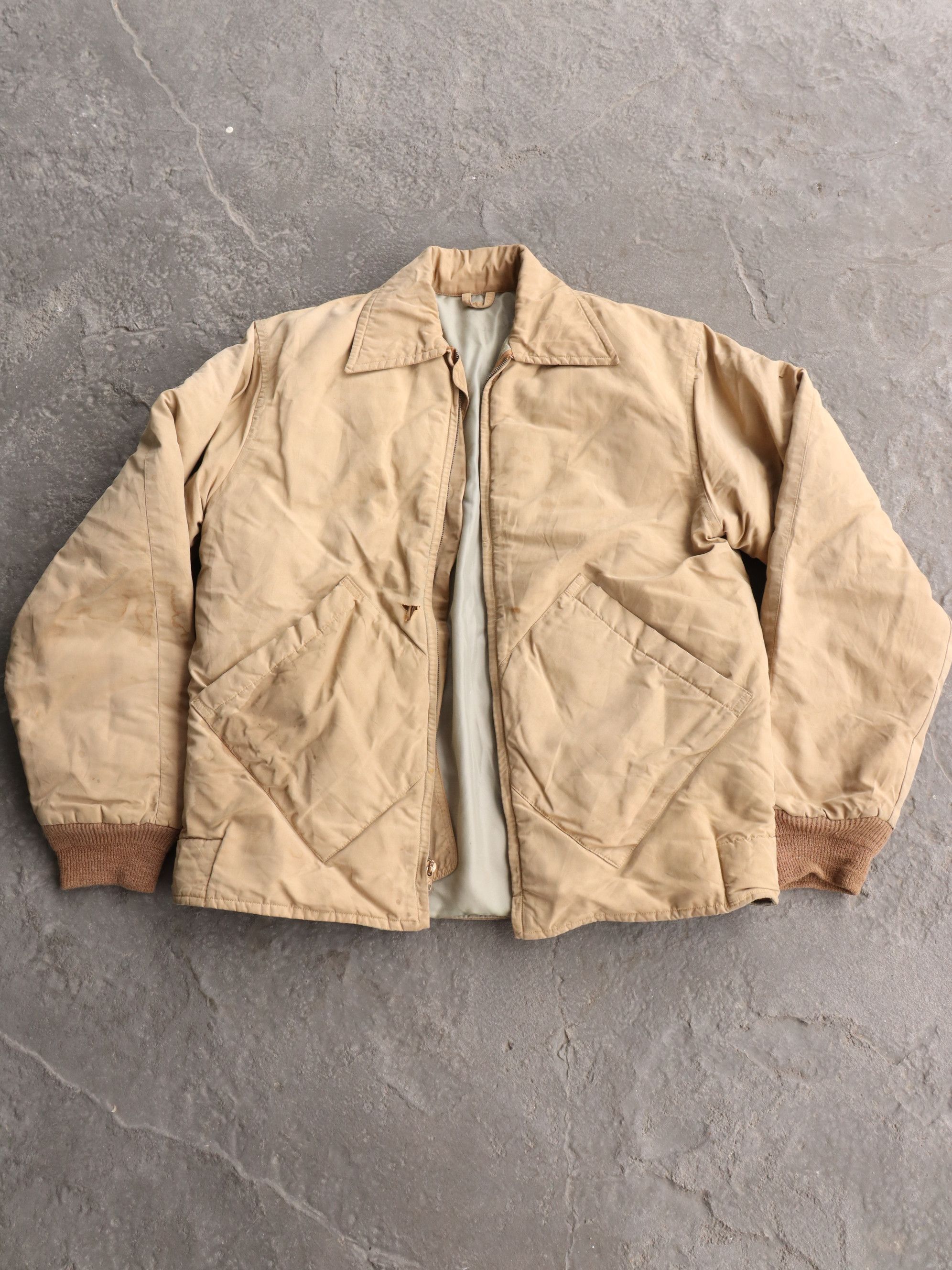 Eddie Bauer × Vintage Vtg 50's Eddie Bauer Blizzard Proof Goose Down Puffer Jacket Size US M / EU 48-50 / 2 - 1 Thumbnail