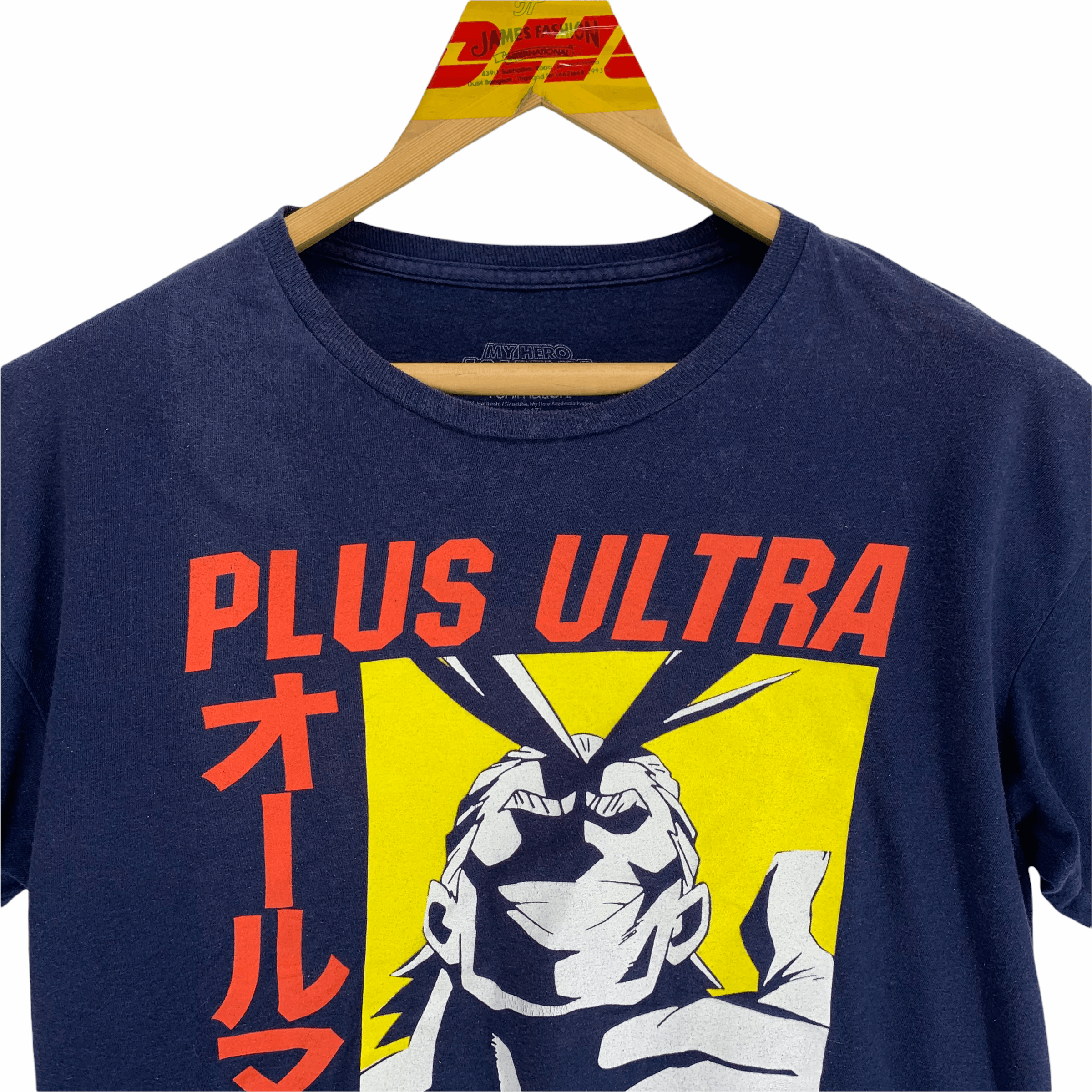 Anime My Hero Academia All Might Plus Ultra Tee #3207-115 Size US XL / EU 56 / 4 - 2 Thumbnail