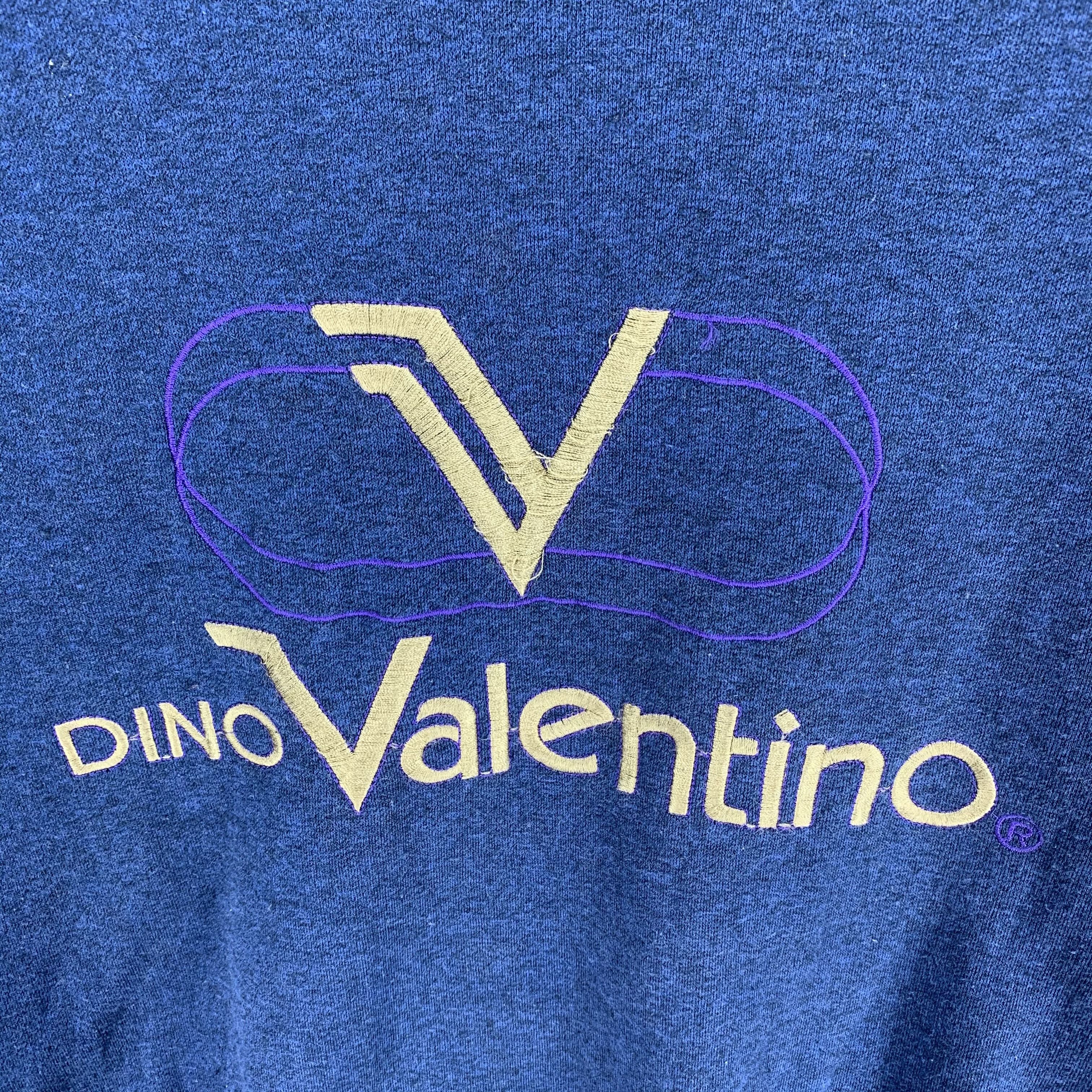 Vintage Dino Valentino Embroidery Big Logo Sweatshirt #3183-39 Size US M / EU 48-50 / 2 - 4 Thumbnail