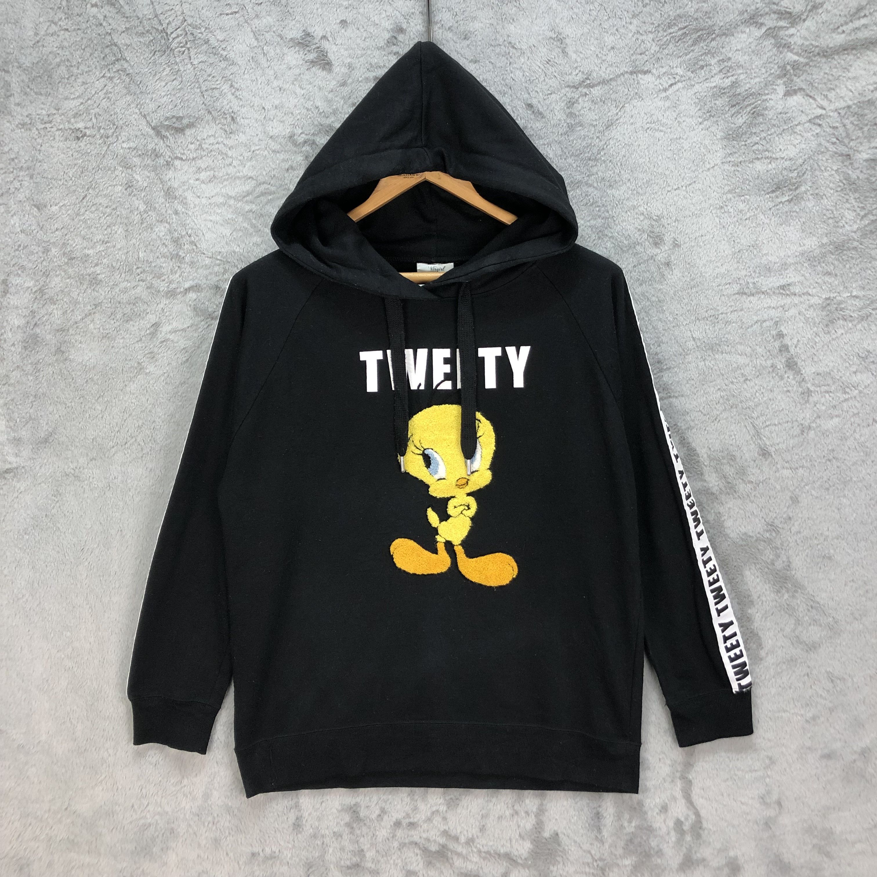Cartoon Network VIRGIRL X LOONY TUNES TWEETY BIG LOGO HOODIES #5243-181 Size M / US 6-8 / IT 42-44 - 1 Thumbnail