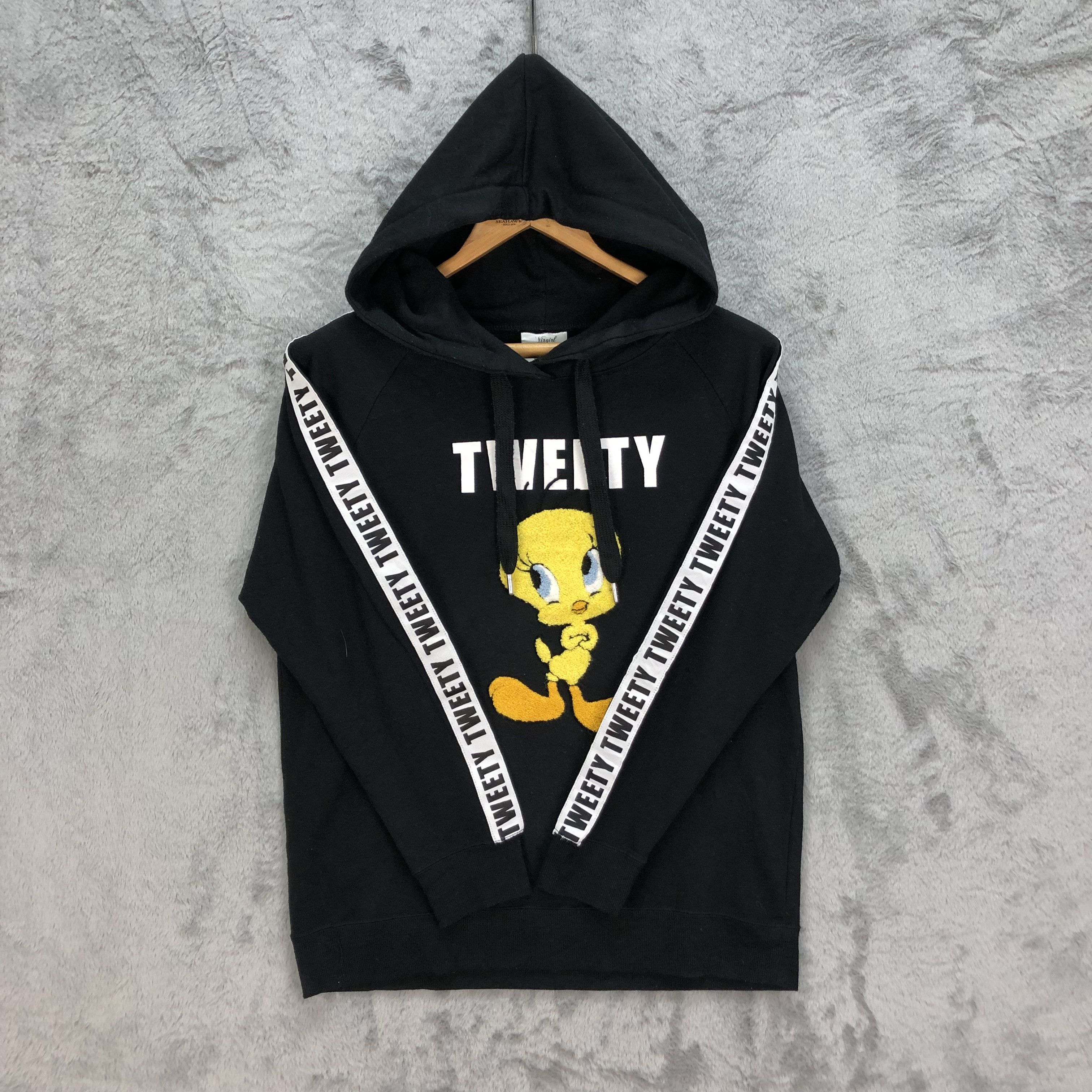 Cartoon Network VIRGIRL X LOONY TUNES TWEETY BIG LOGO HOODIES #5243-181 Size M / US 6-8 / IT 42-44 - 2 Thumbnail