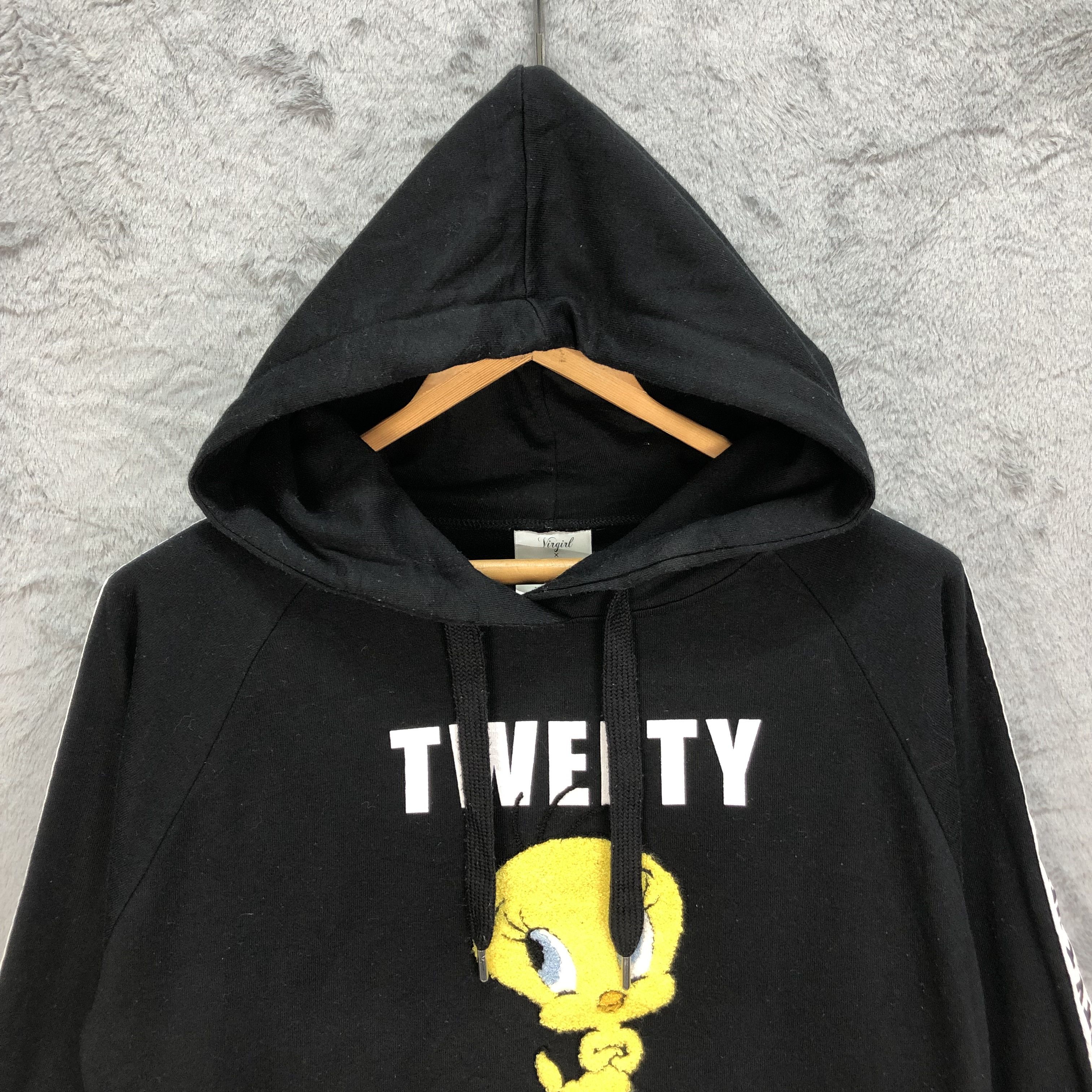 Cartoon Network VIRGIRL X LOONY TUNES TWEETY BIG LOGO HOODIES #5243-181 Size M / US 6-8 / IT 42-44 - 3 Thumbnail
