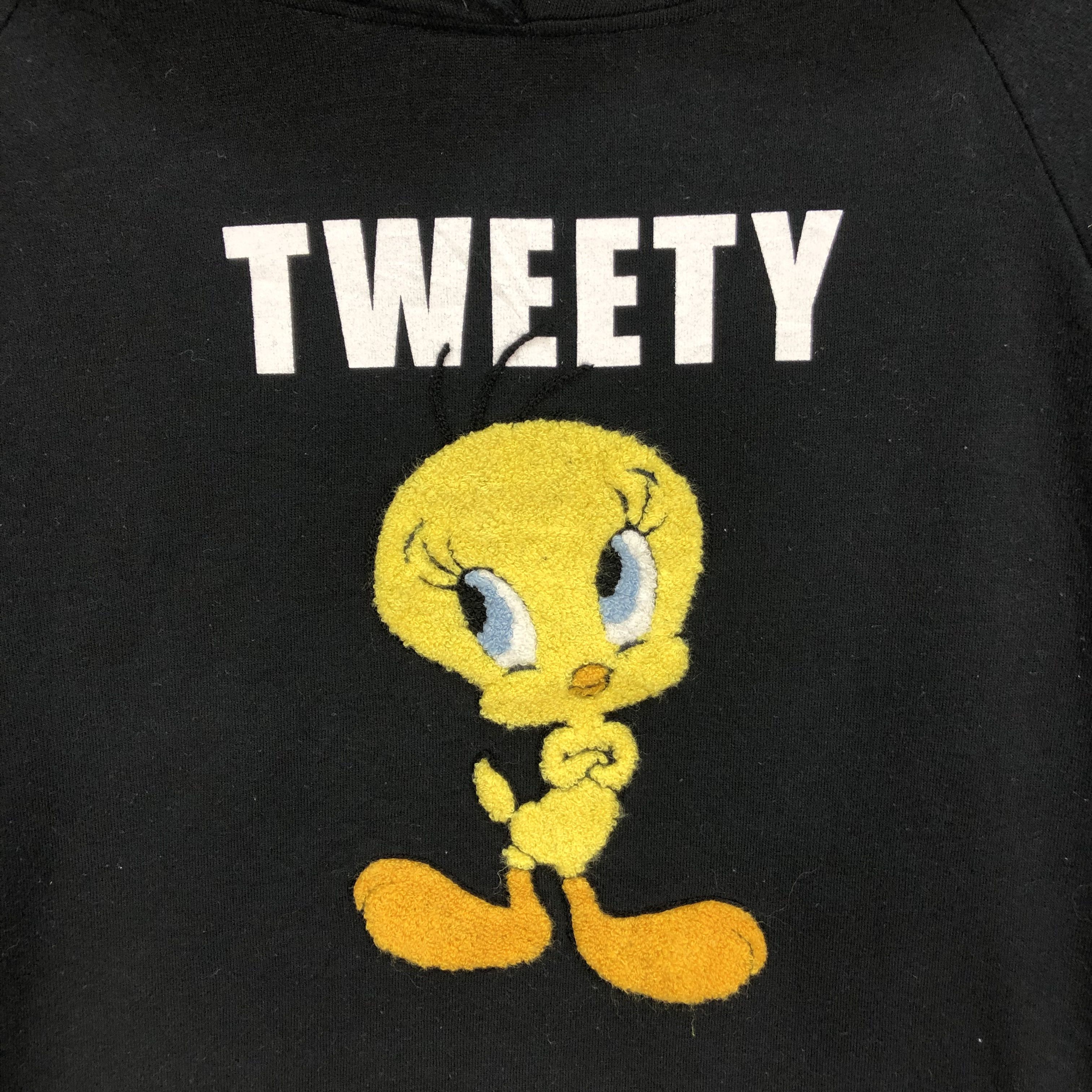 Cartoon Network VIRGIRL X LOONY TUNES TWEETY BIG LOGO HOODIES #5243-181 Size M / US 6-8 / IT 42-44 - 4 Thumbnail