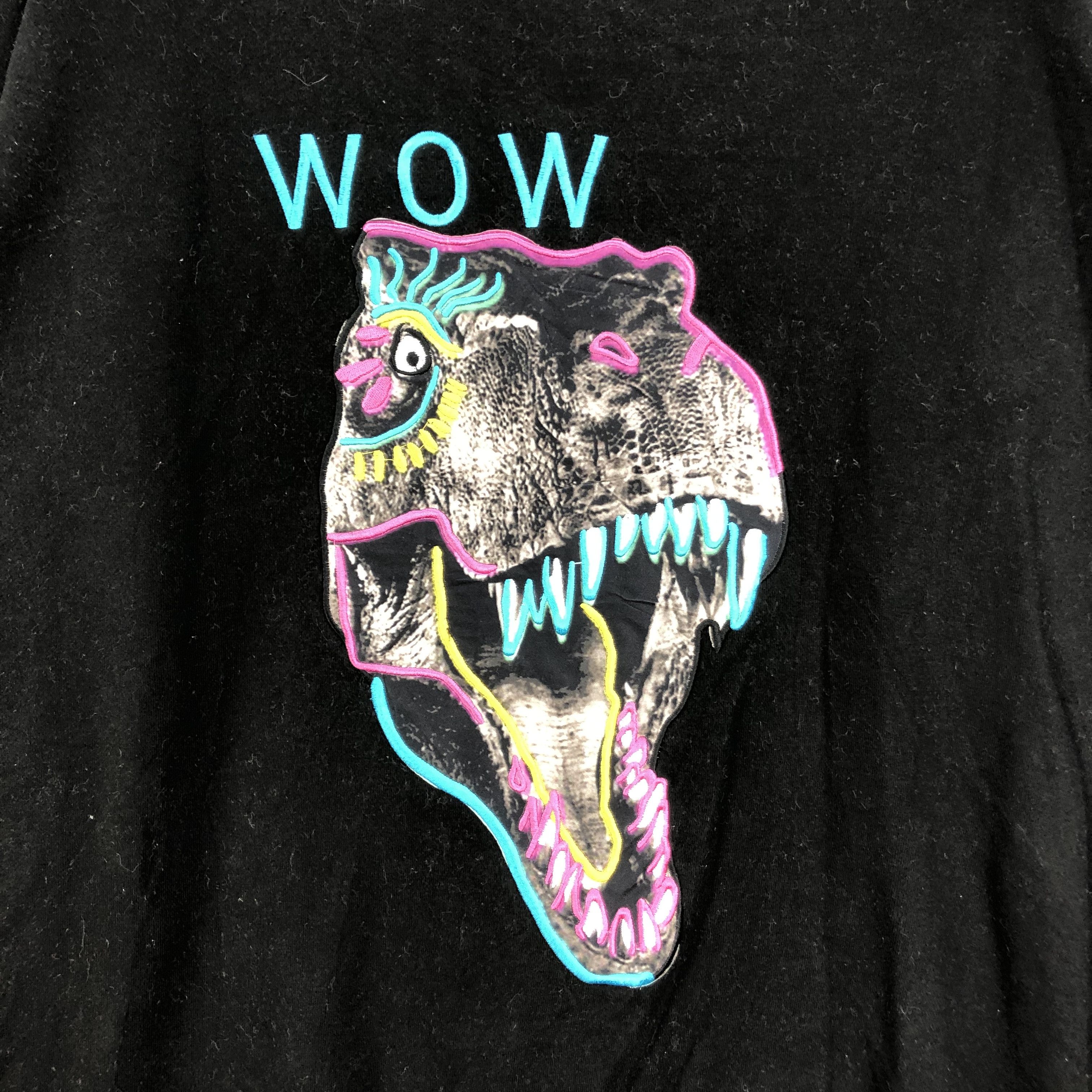 Blackjack Black Jack T-REX Graphic Print Oversize Sweatshirt #4432-153 Size US XL / EU 56 / 4 - 3 Thumbnail