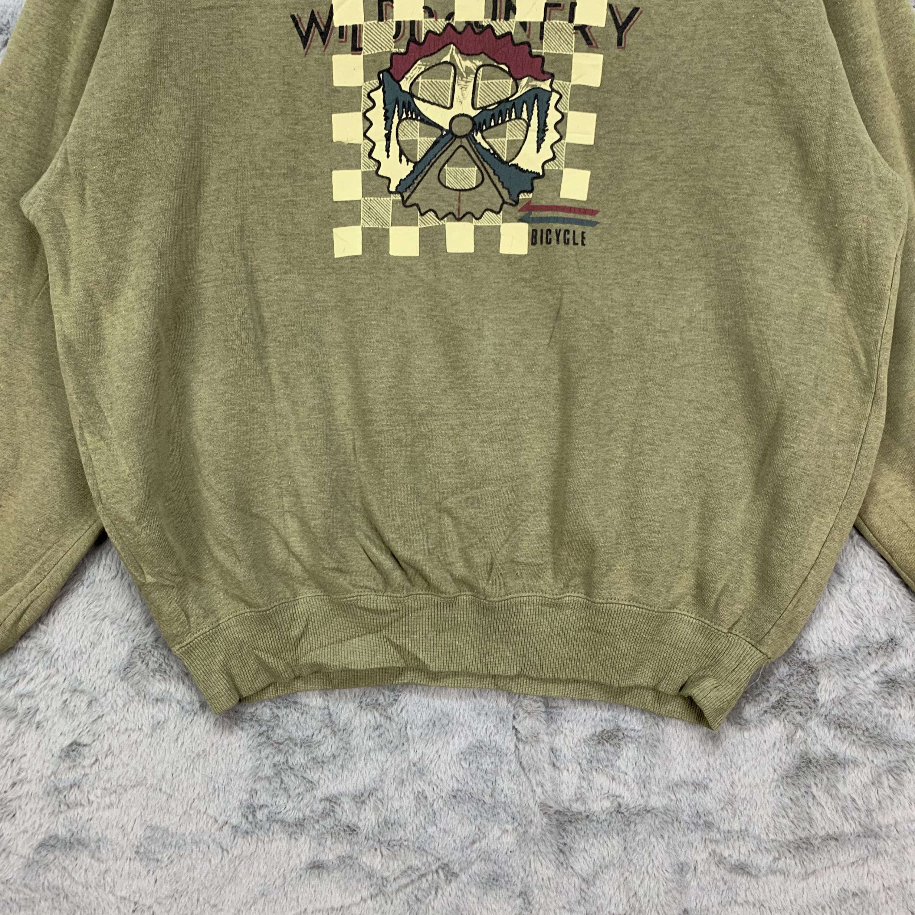 Japanese Brand Wild Country Bicycle Moonlit Field Sweatshirts #4238-147 Size US L / EU 52-54 / 3 - 3 Thumbnail