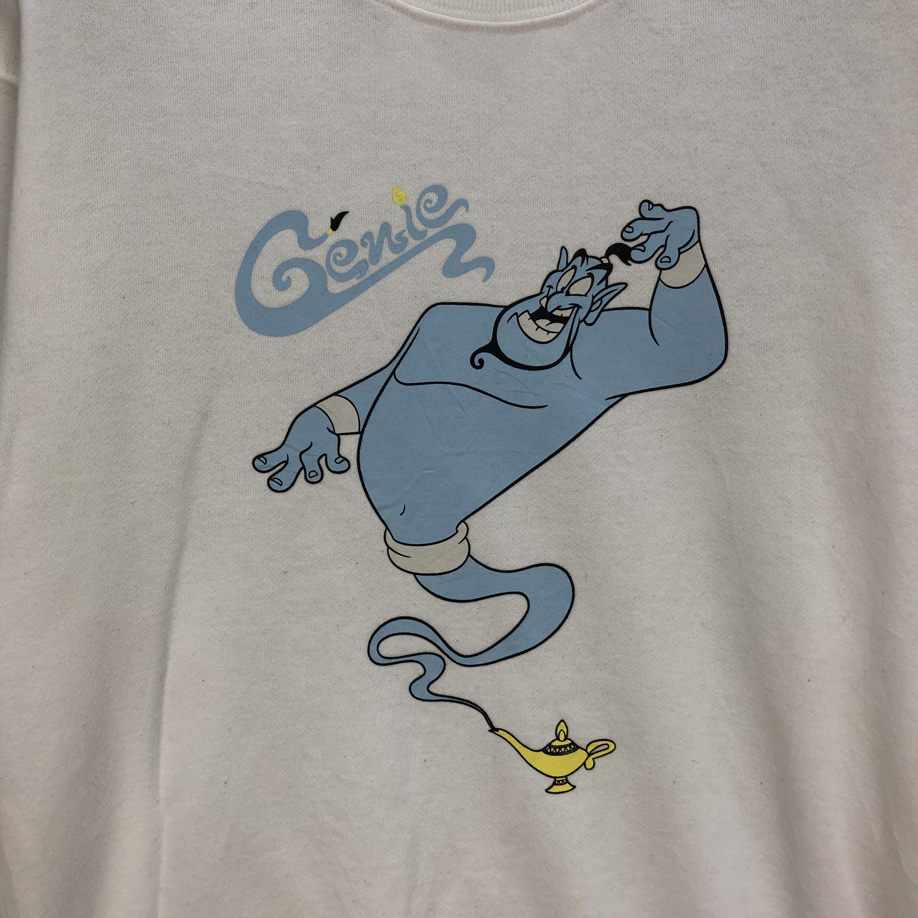 Disney WEGO X Disney Alladin Genie Graphic Sweatshirts #5443-190 Size US M / EU 48-50 / 2 - 3 Thumbnail