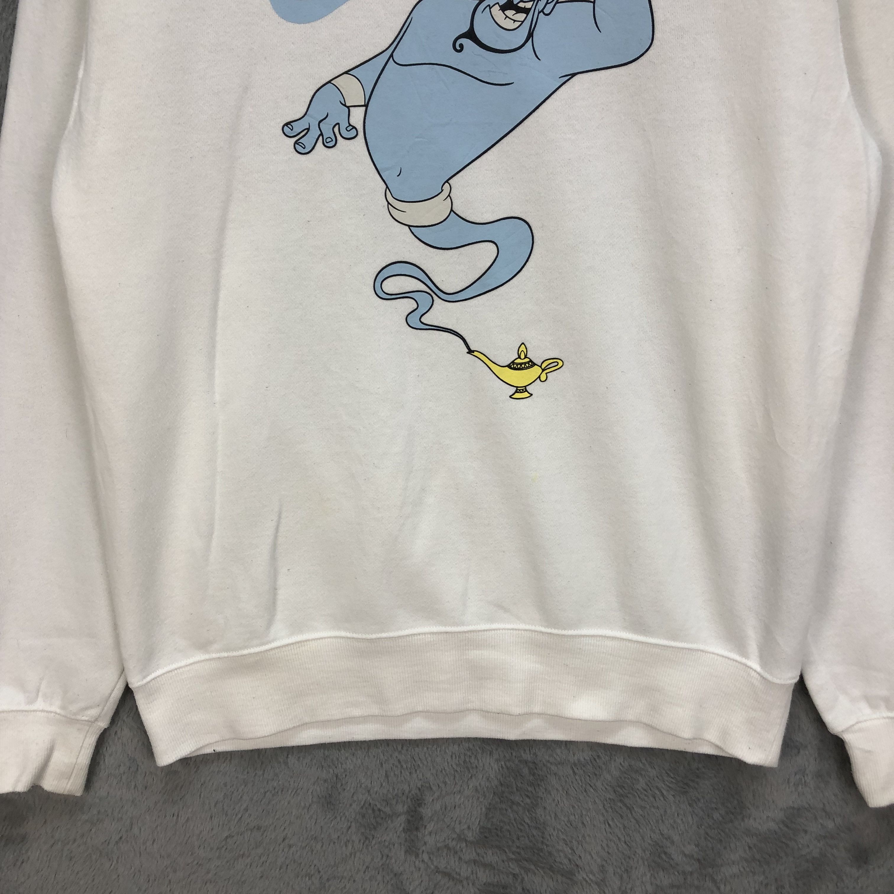 Disney WEGO X Disney Alladin Genie Graphic Sweatshirts #5443-190 Size US M / EU 48-50 / 2 - 4 Thumbnail