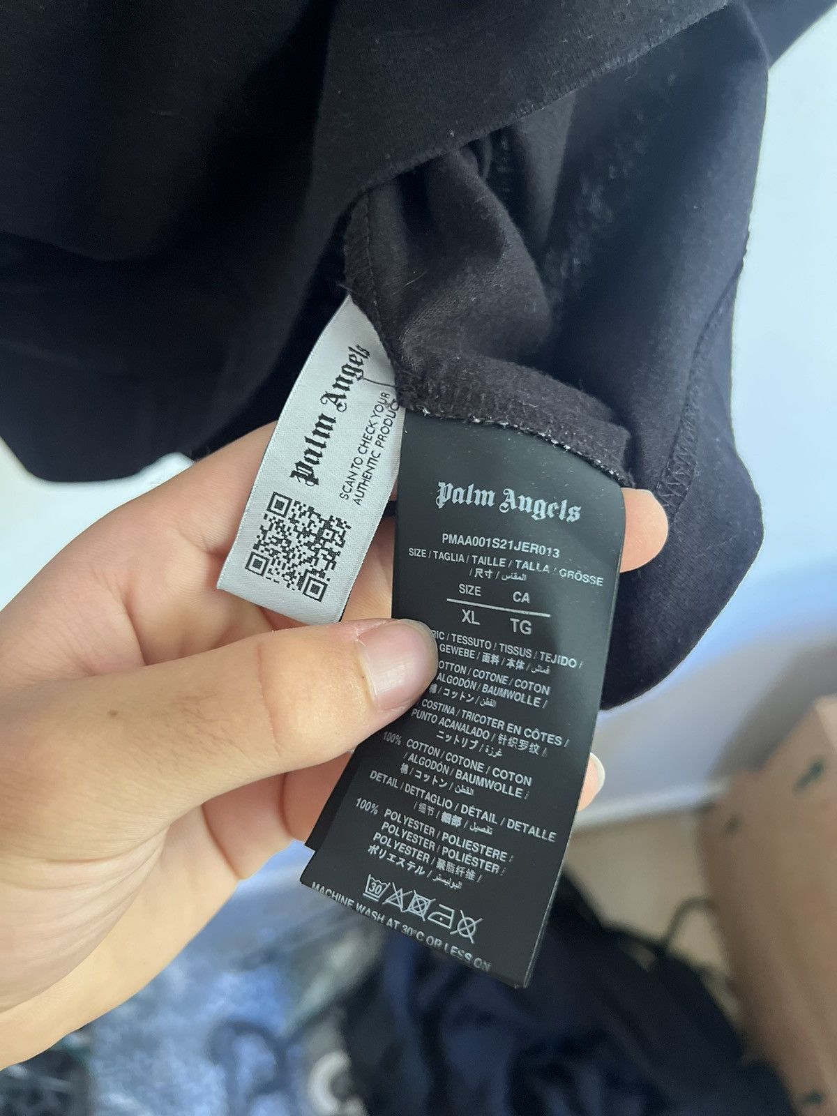 Palm Angels Palm angels Miami classic Logo TEE Size US L / EU 52-54 / 3 - 11 Thumbnail