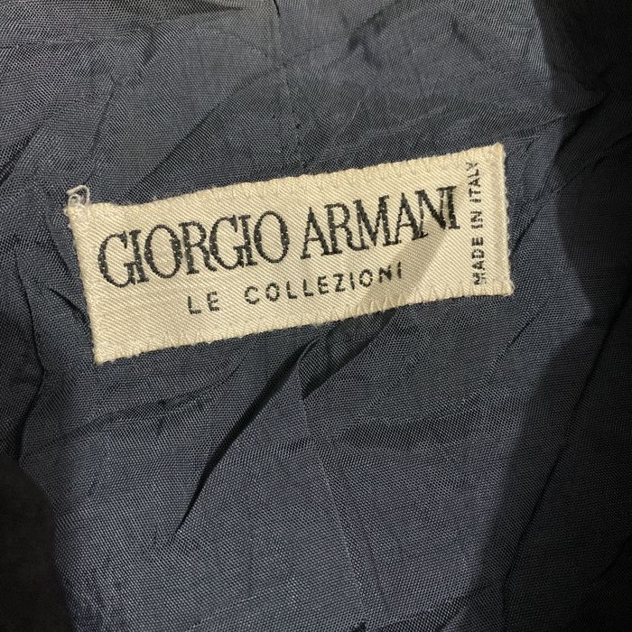 Vintage Giorgio Armani Le Collezioni Zipper Jacket | Grailed