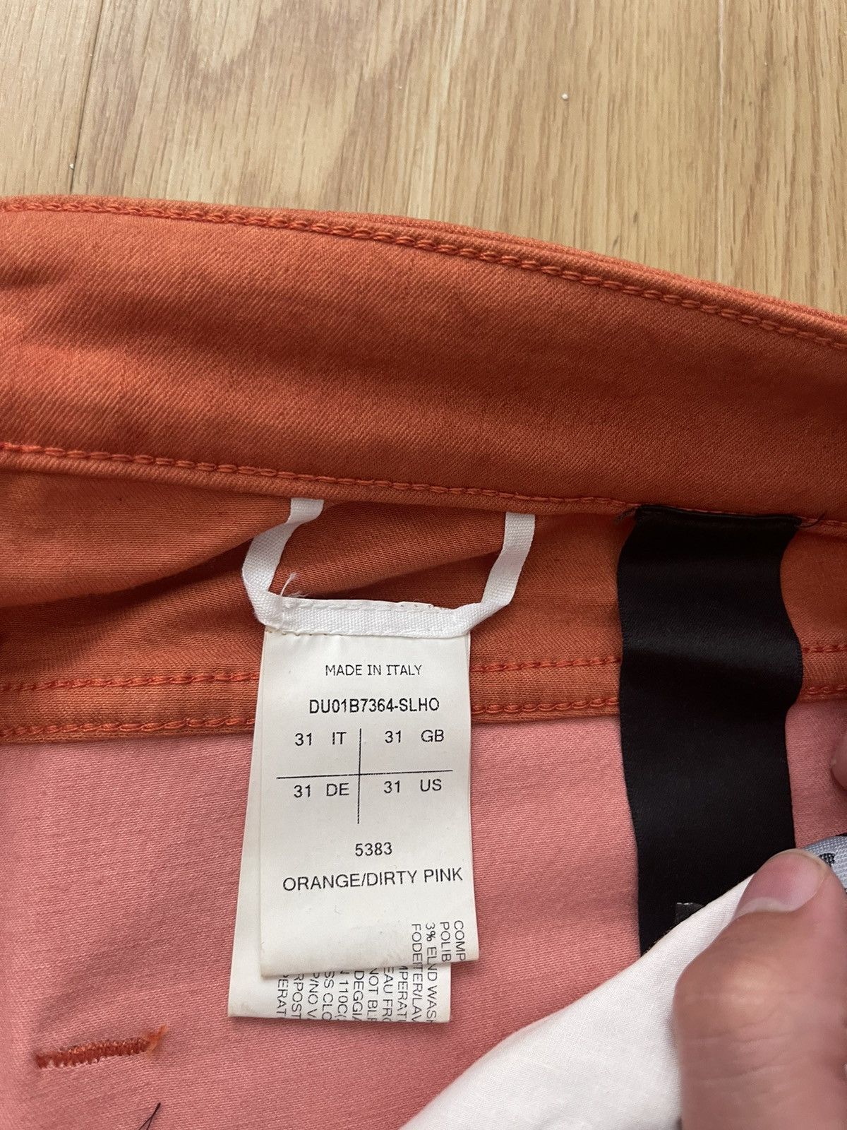 Rick Owens DRKSHDW Distressed Tyrone Denim Dirty Pine